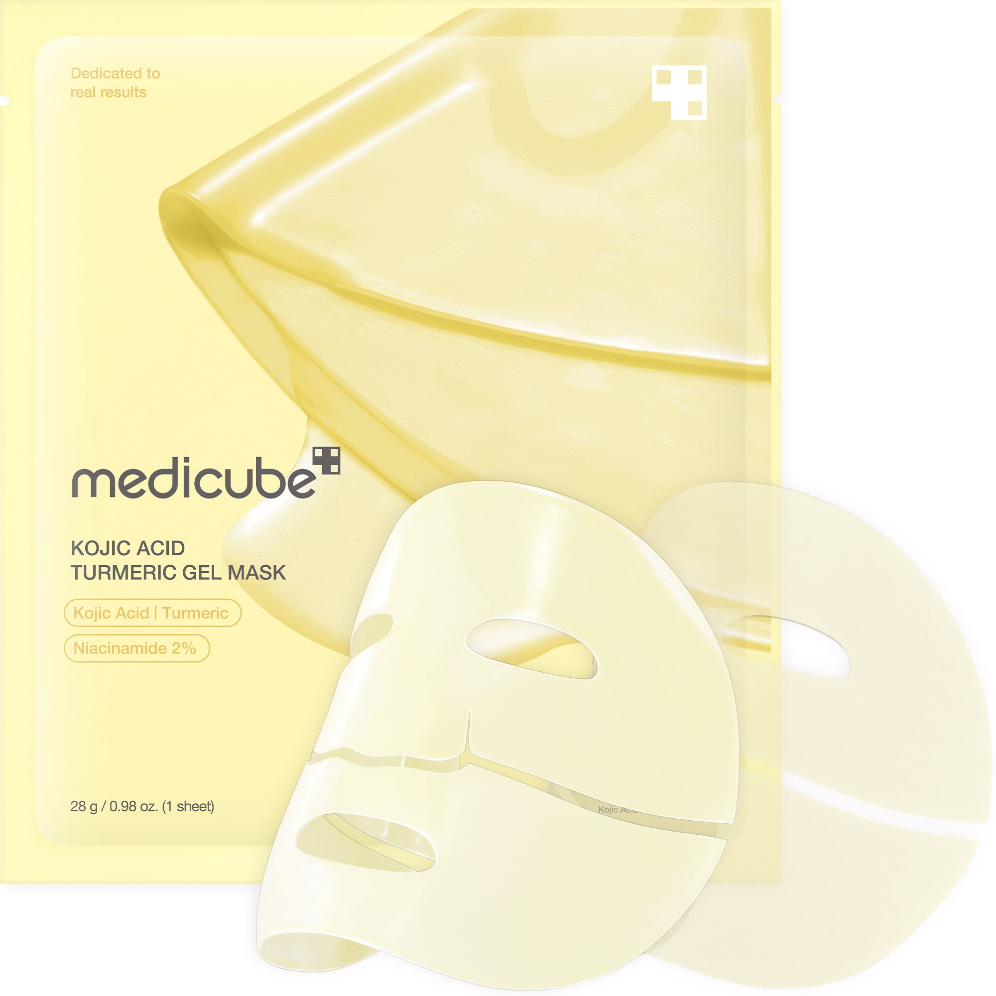 🎁 Kojic Acid Turmeric Gold Jelly Gel Mask - Glow Ready Cleansing Balm