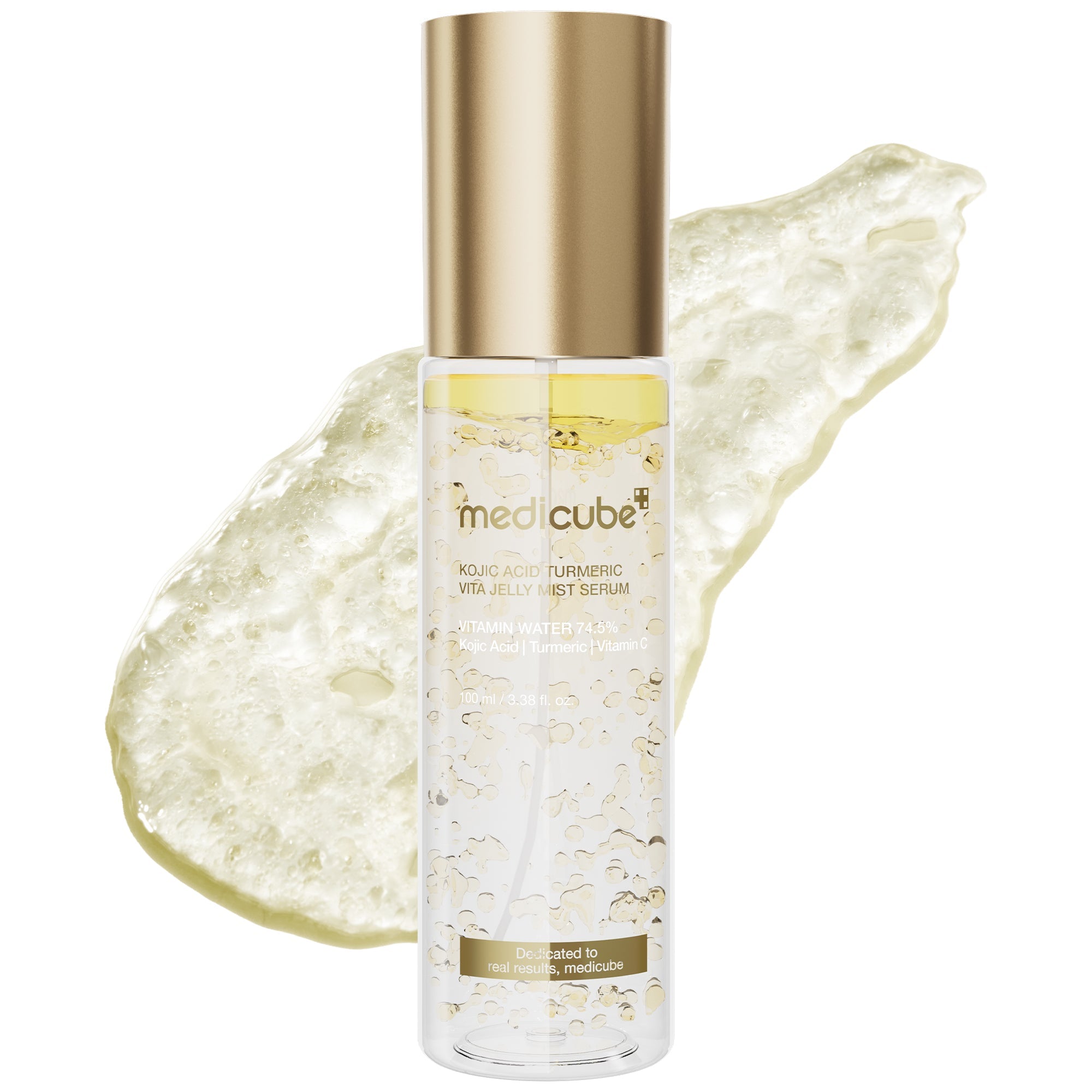 Kojic Acid Turmeric Vitamin Gold Jelly Mist Serum - Daily Balancing Toner