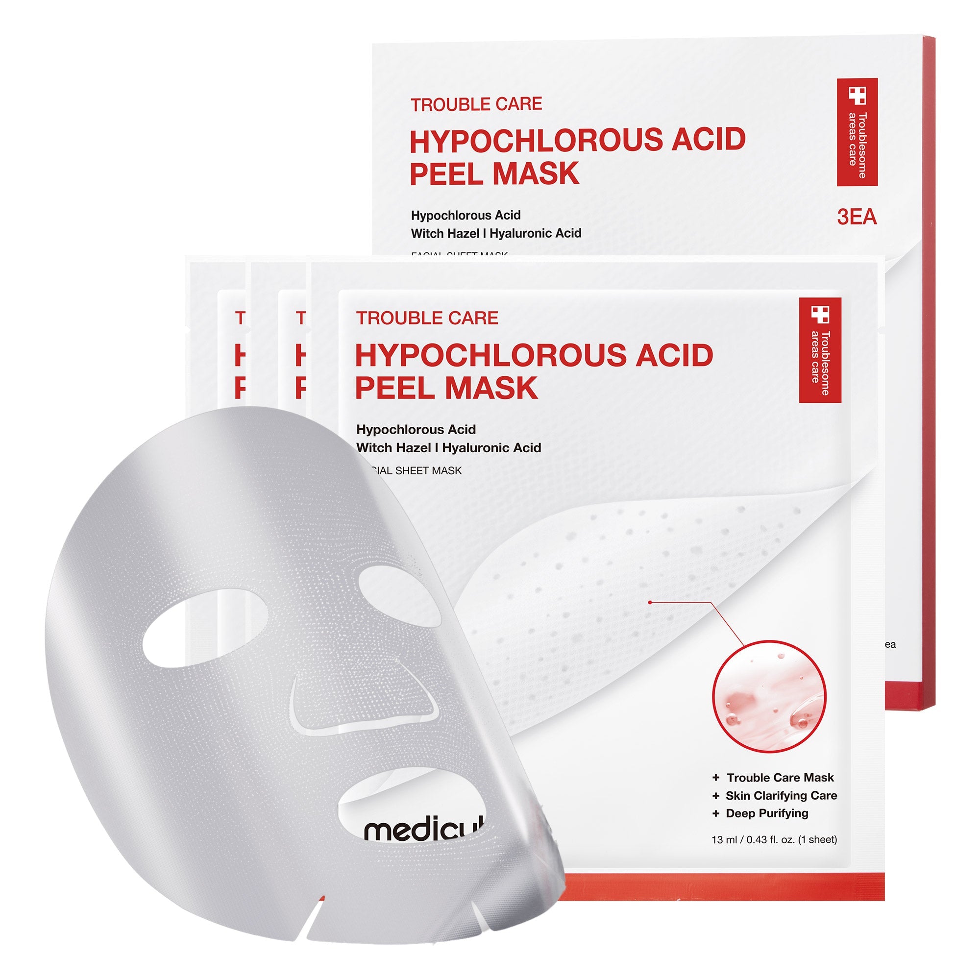 Hypochlorous Acid Peel Mask - Minimal Facial Cream
