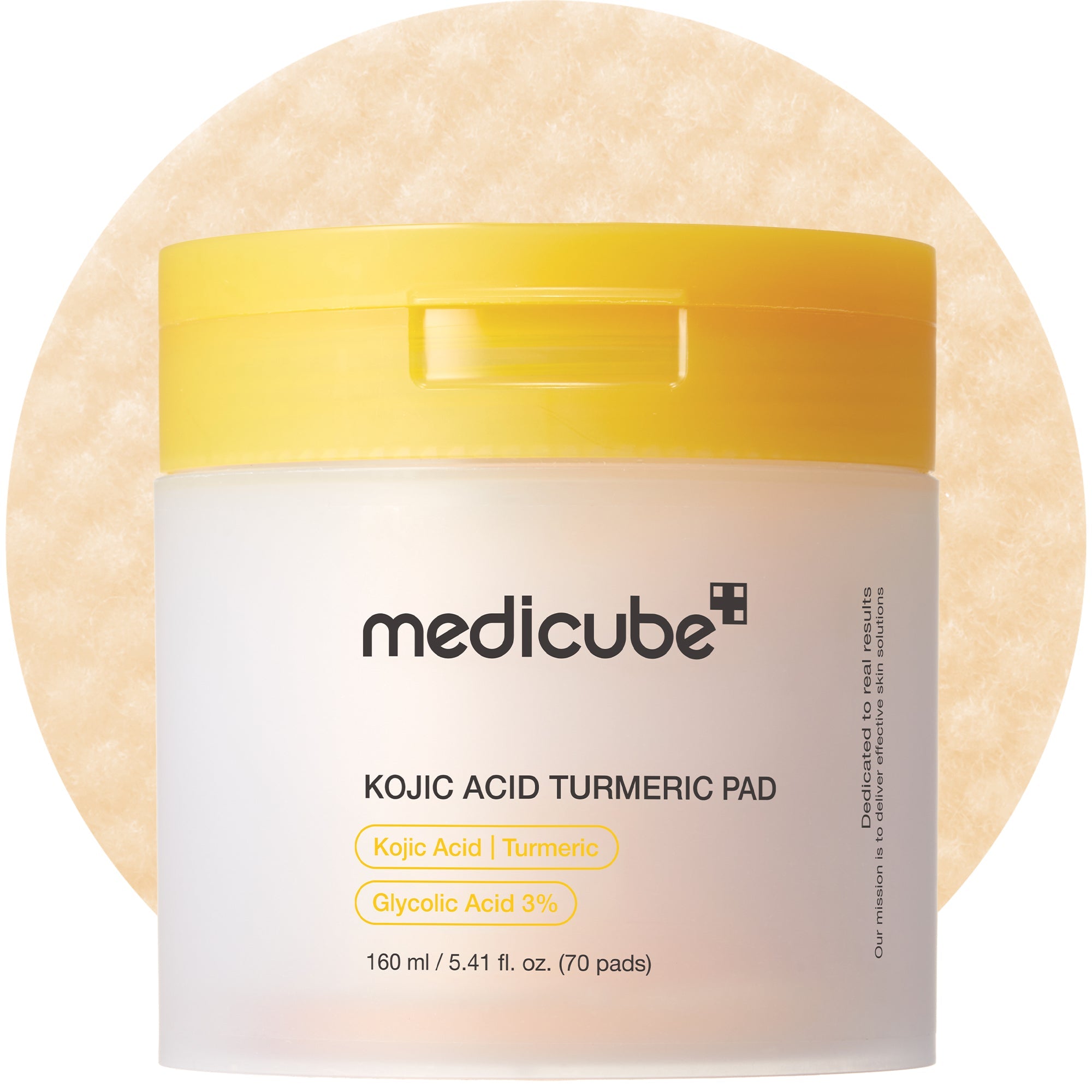 Kojic Acid Tumeric Toner Pad - Gentle Facial Serum
