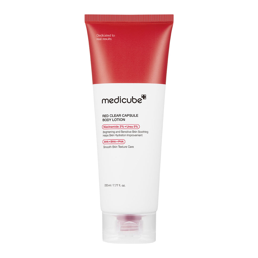 Red Clear Capsule Body Lotion - Smooth Gel Cleanser