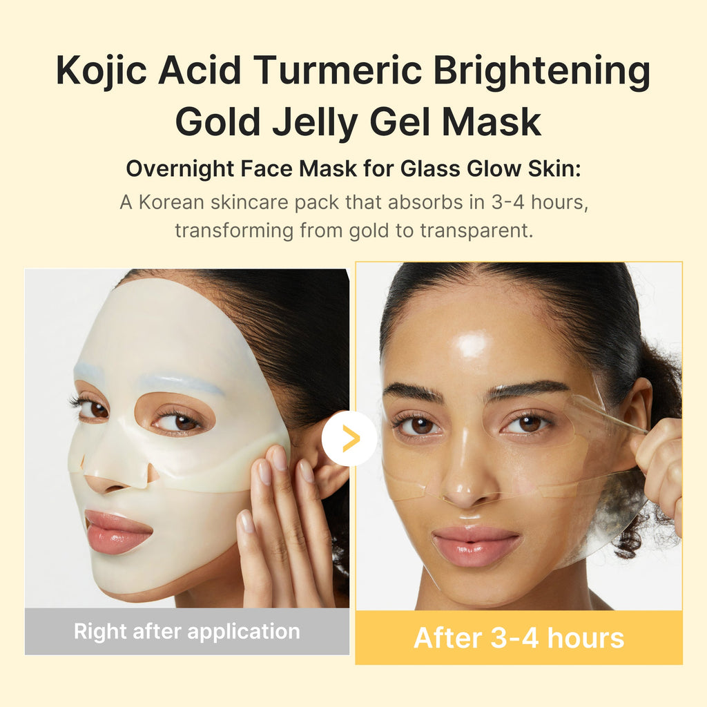 [Subscr.] Kojic Acid Turmeric Gold Jelly Gel Mask - Daily Sheet Mask