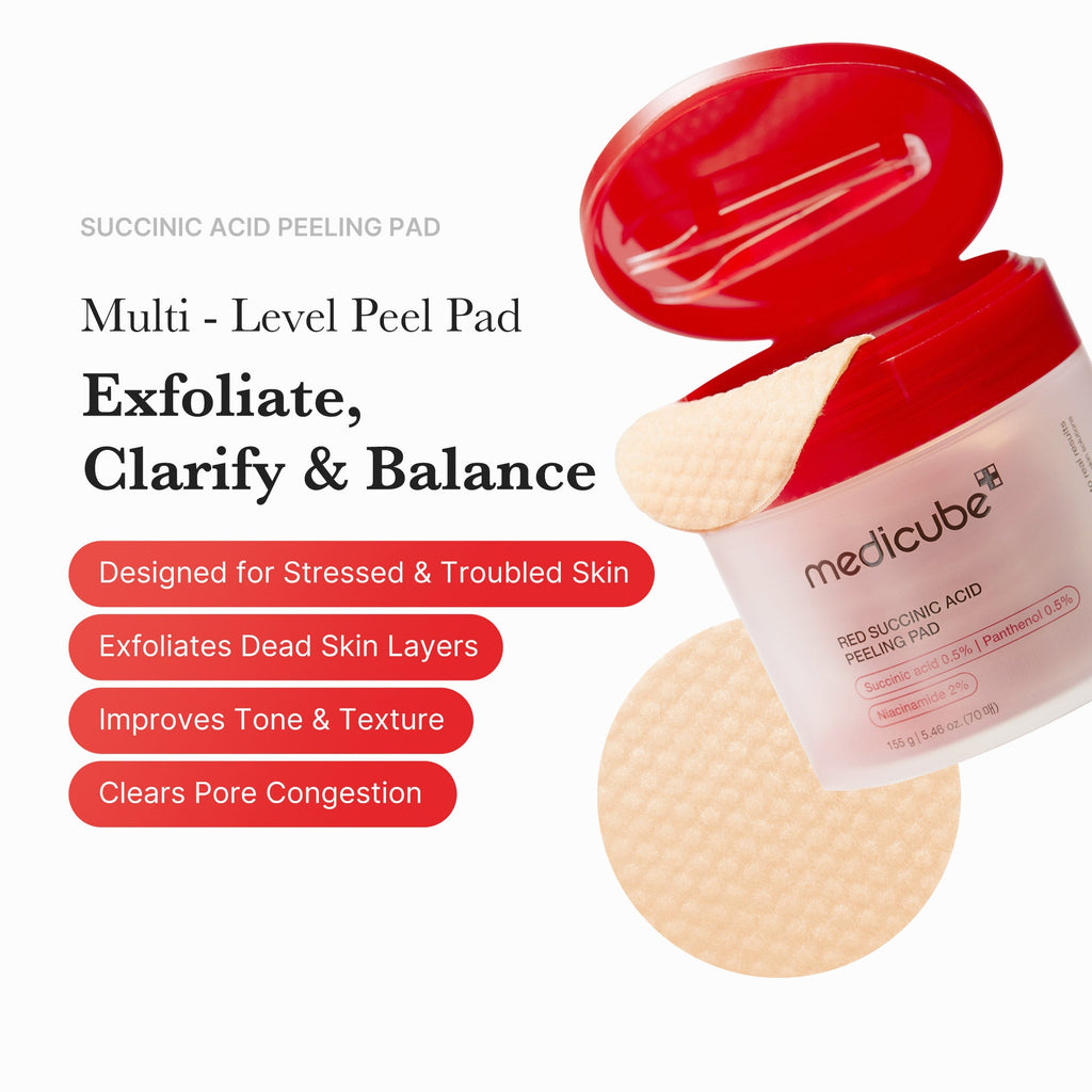 [GIFT] Red Succinic Acid Panthenol Pads - Daily Sheet Mask