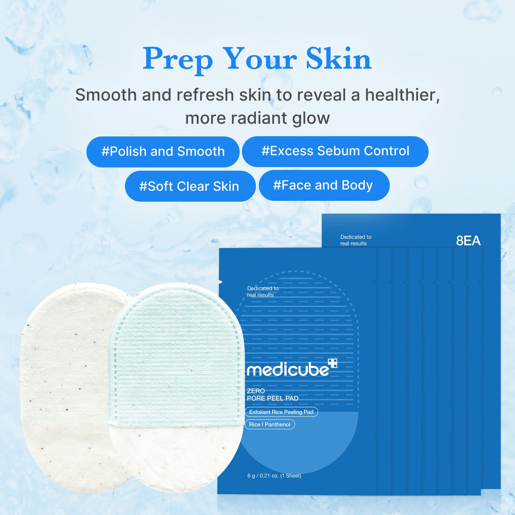 Zero Pore Peeling Pads (8ea) - Radiant Hydrating Toner
