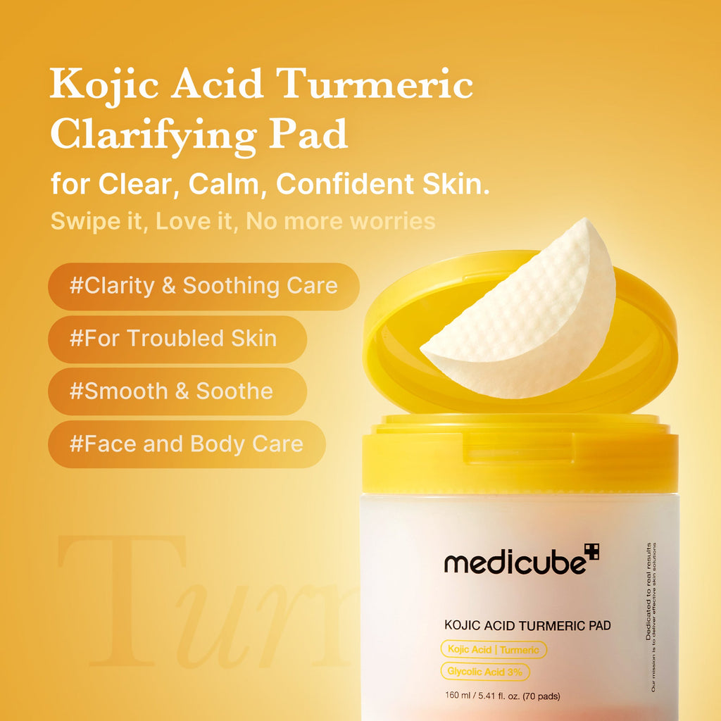 [Subscr.] Kojic Acid Tumeric Toner Pad - Gentle Balancing Toner