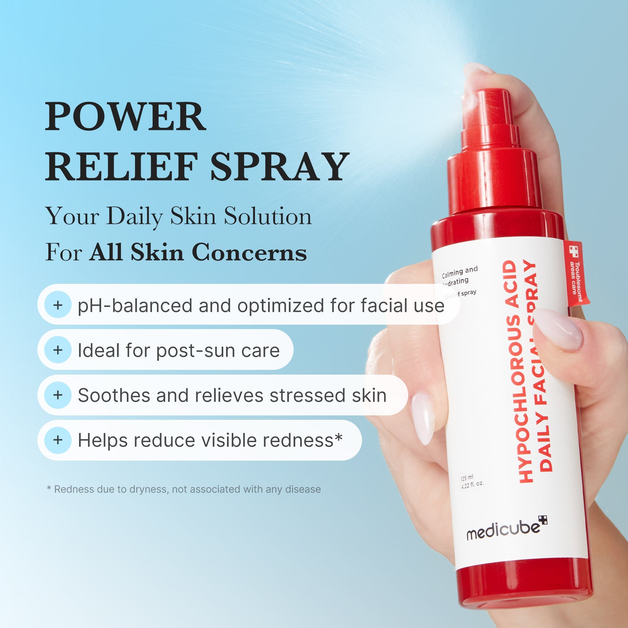 [Subscr.] Hypochlorous Acid Power Soothing Spray - Self Care Ampoule Serum
