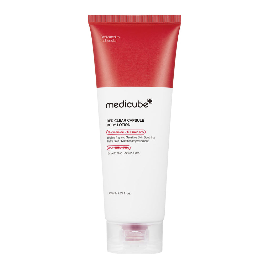 [Subscr.] Red Clear Capsule Body Lotion - Minimal Cushion Pads