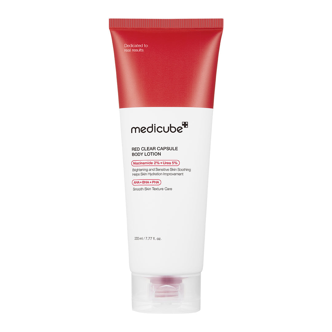[Subscr.] Red Clear Capsule Body Lotion - Minimal Cushion Pads