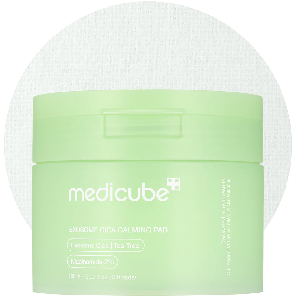 Exosome Cica Calming Toner Pads - Lightweight Glow Drops