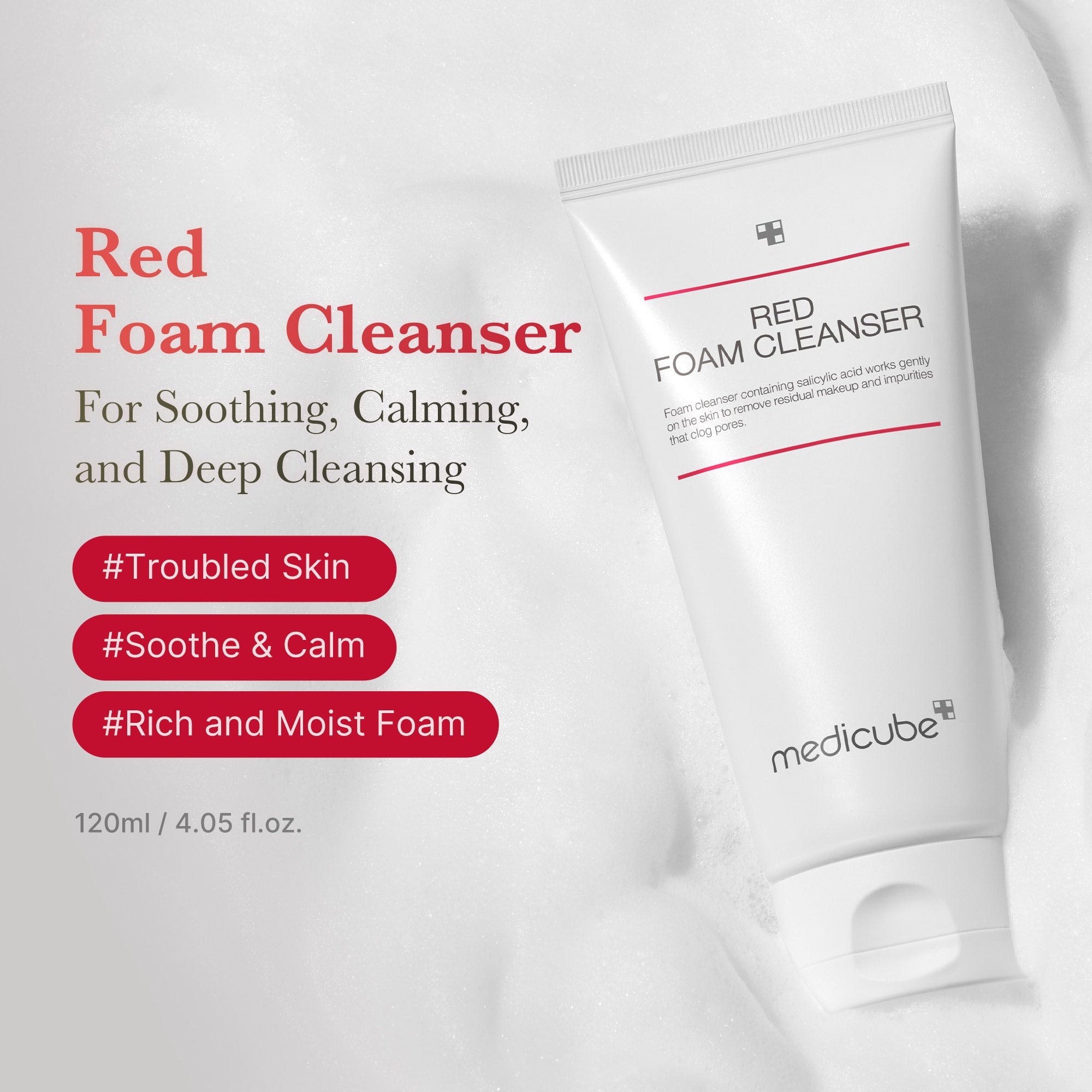 [Subscr.] Red Foam Cleanser - Balanced Hydrating Toner