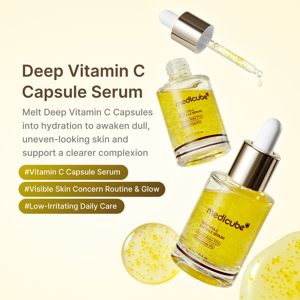 Deep Vitamin C Capsule Serum - Minimal Sheet Mask