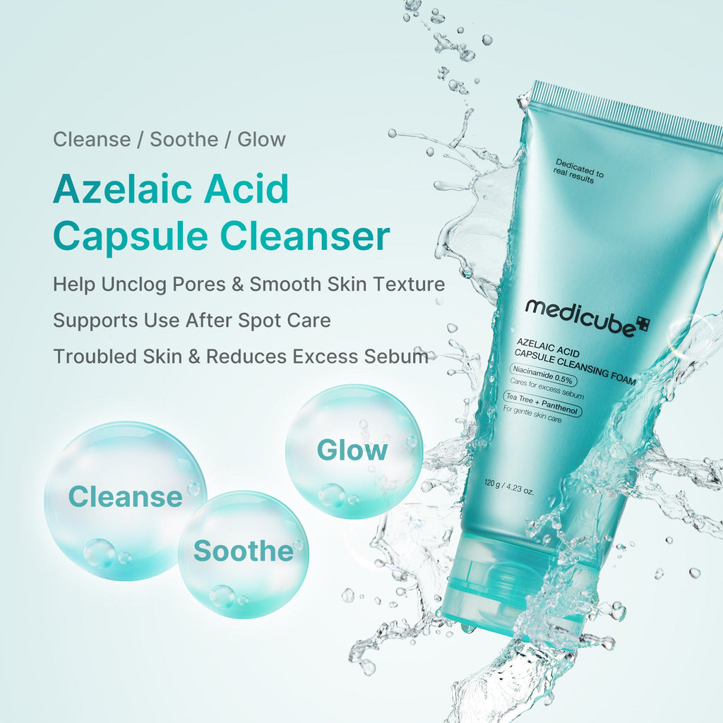 Azelaic Acid Capsule Foam Cleanser - Balanced Pore Care