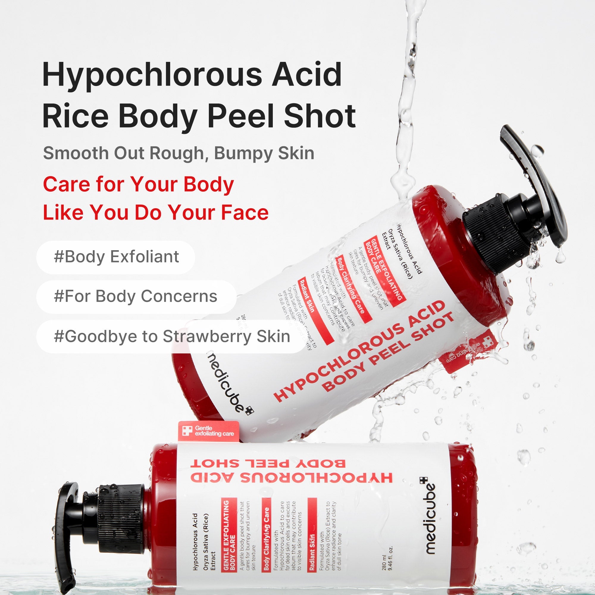 Hypochlorous Acid Rice Body Peel Shot - Modern Pore Care
