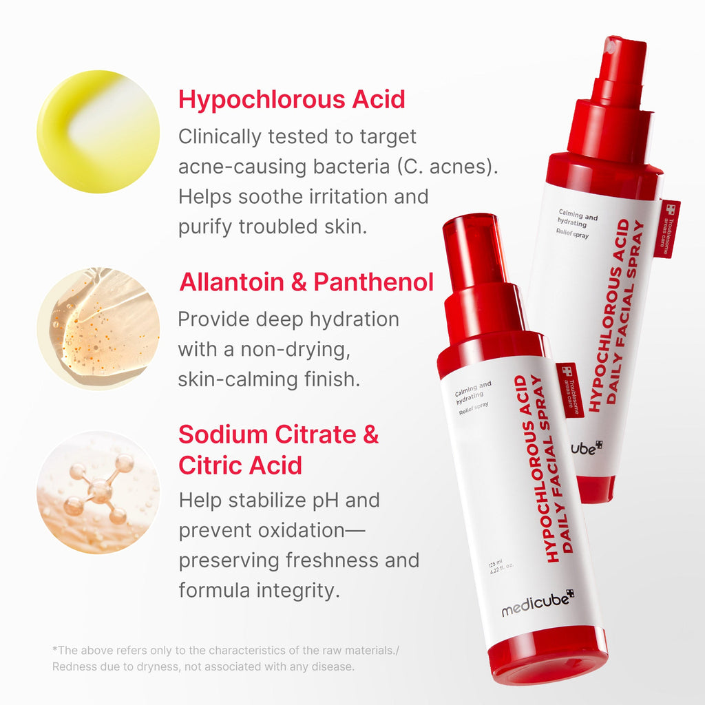 [Subscr.] Hypochlorous Acid Power Soothing Spray - Self Care Ampoule Serum