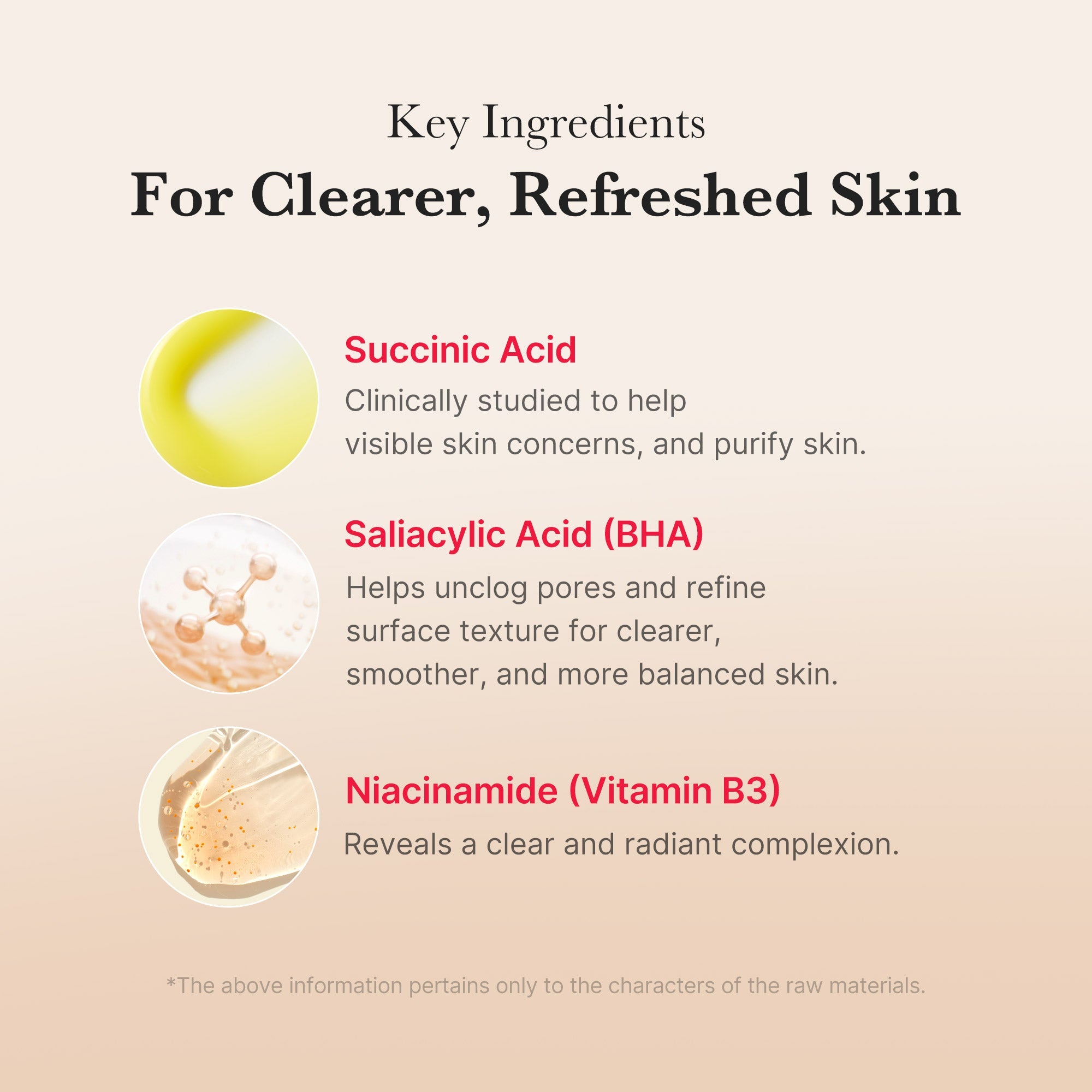 [Subscr.] Red Succinic Acid Panthenol Pads - Travel Ready Skin Care Set