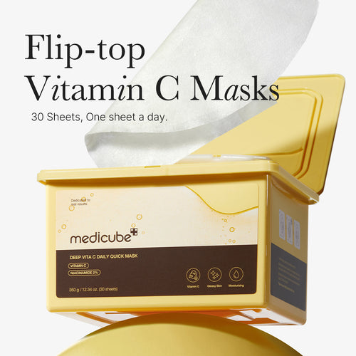 Deep Vita C Daily Quick Masks - Daily Travel Set