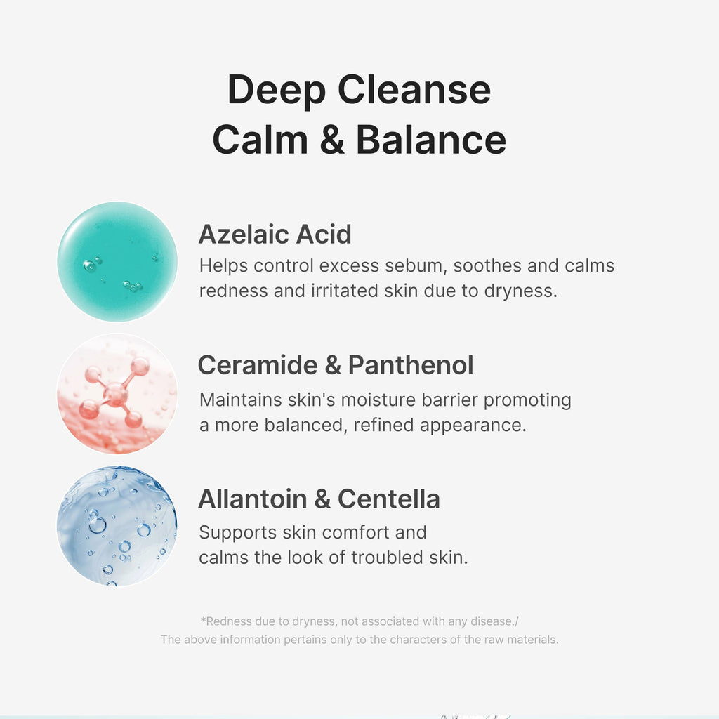 Azelaic Acid Capsule Foam Cleanser - Balanced Pore Care