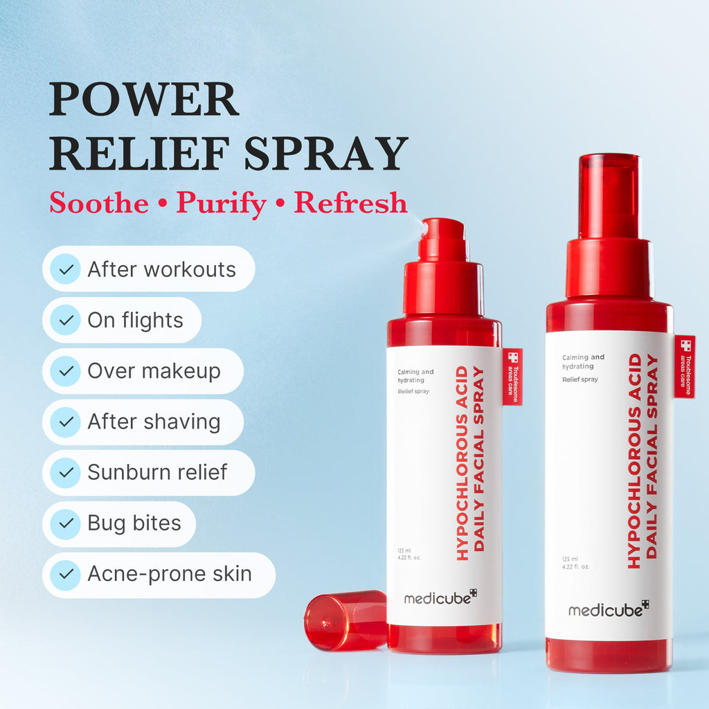Hypochlorous Acid Power Soothing Spray - Fresh Face Sheet Mask
