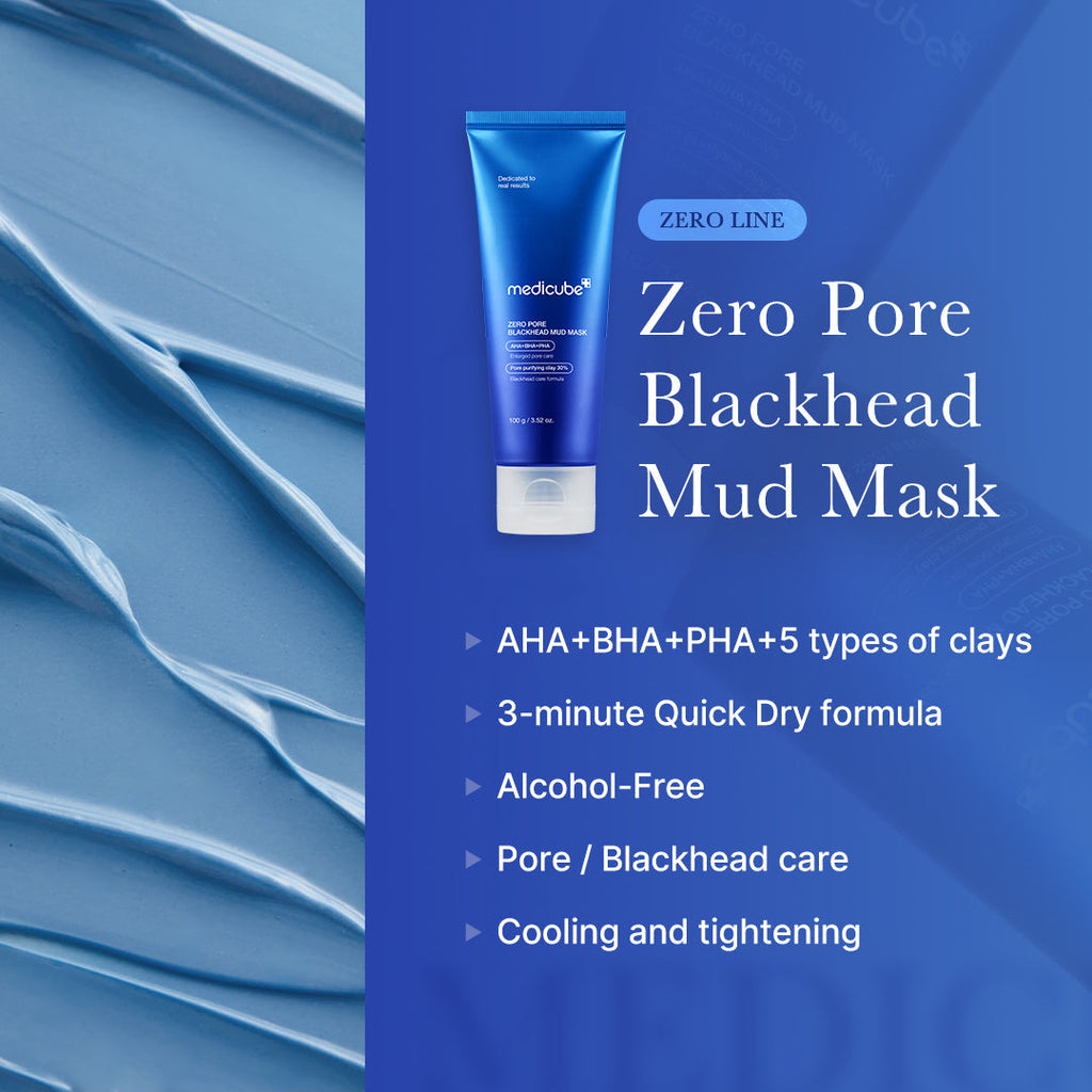 [Subscr.] Zero Pore Blackhead Mud Mask - Fresh Face Balancing Toner