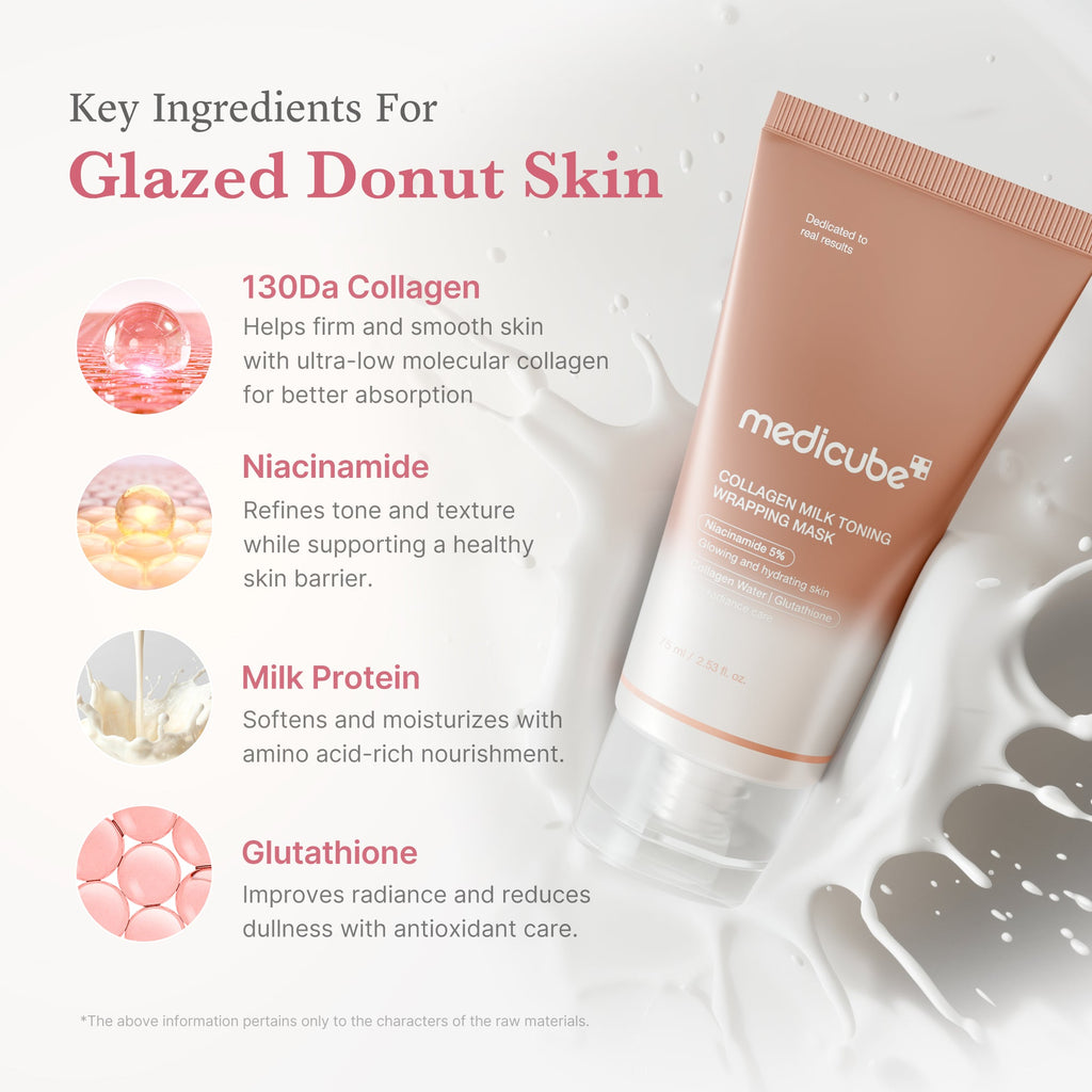 Collagen Milky Glow Daytime Wrapping Mask - Radiant Facial Serum