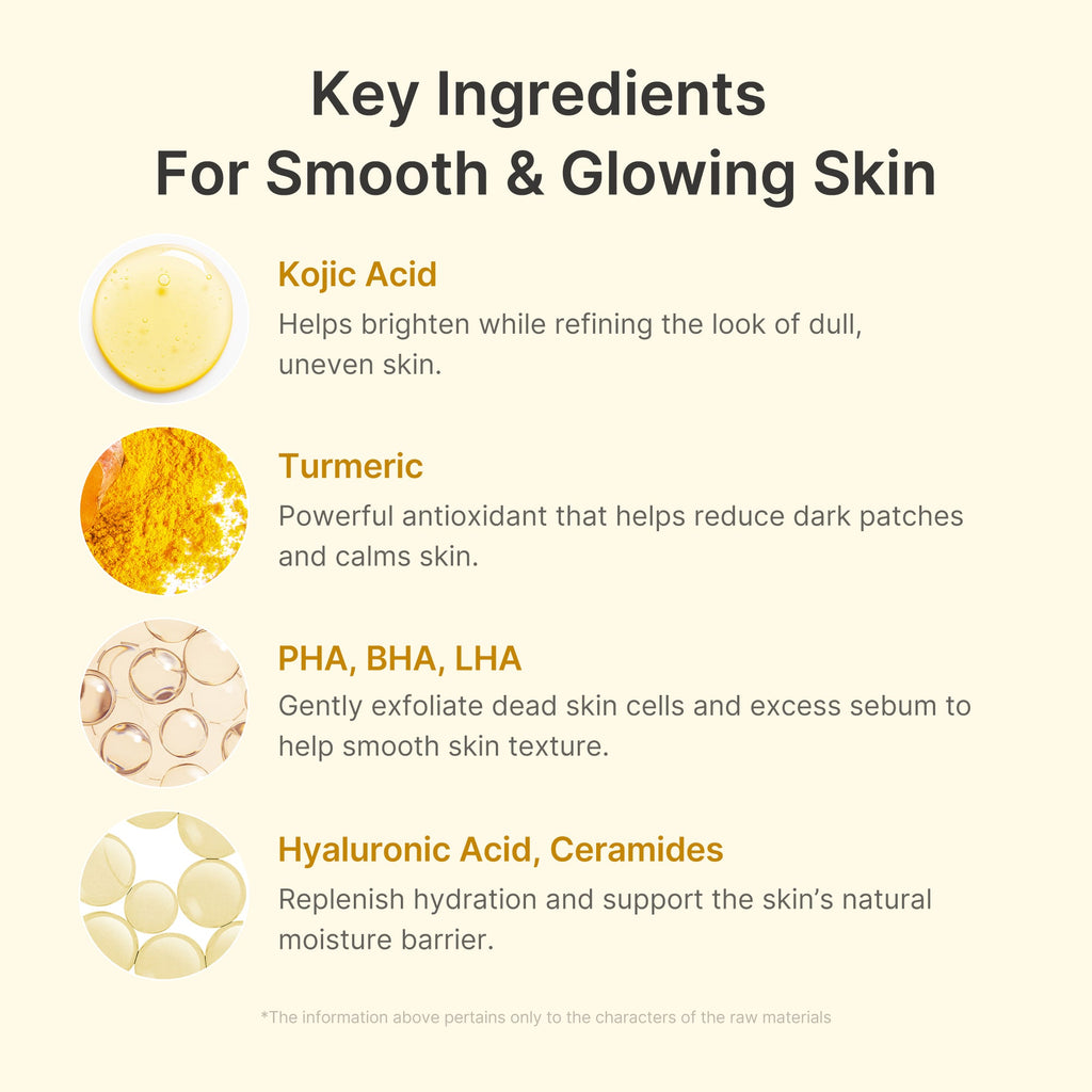 Kojic Acid Turmeric Body Peel Shot - Modern Sheet Mask