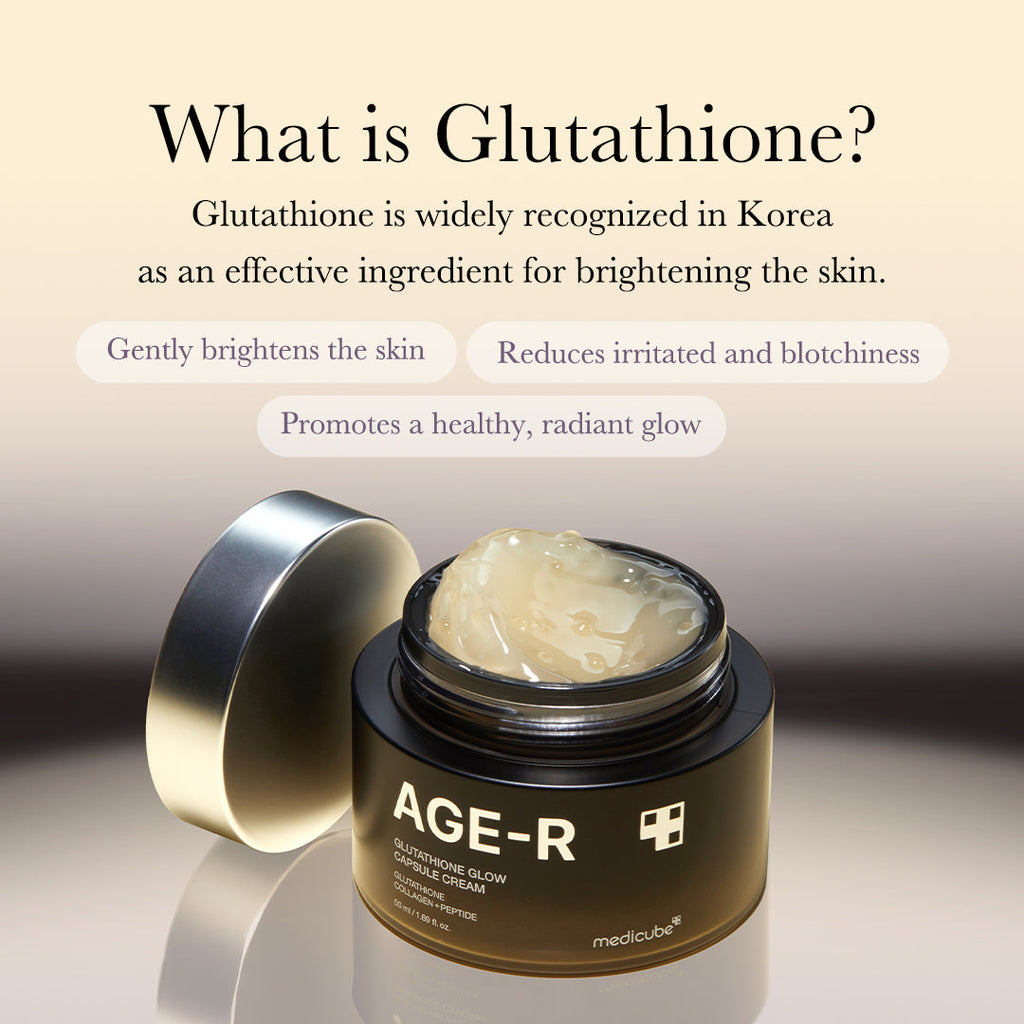 AGE-R Glutathione Glow Capsule Cream - Routine Ready Facial Cream