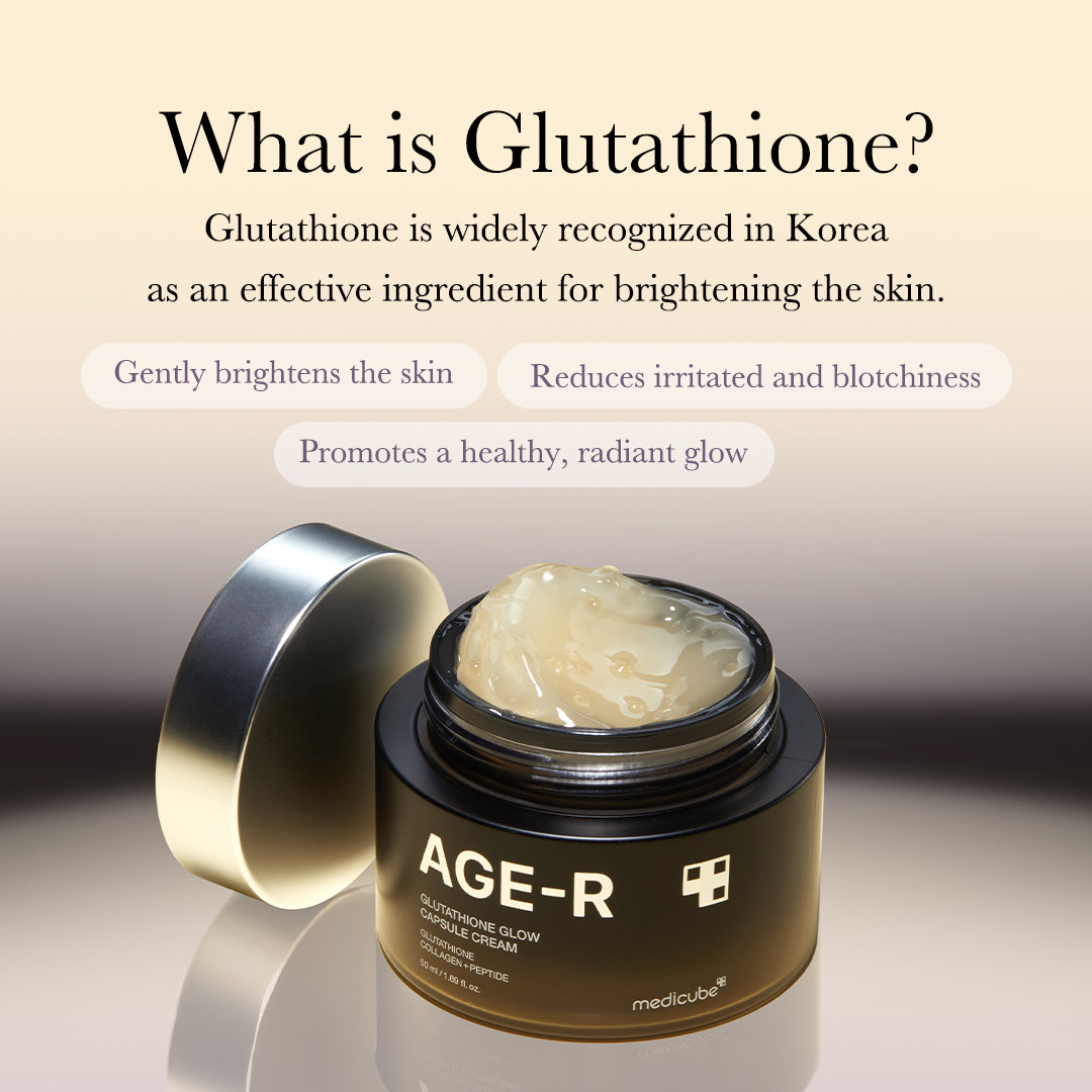 AGE-R Glutathione Glow Capsule Cream - Routine Ready Facial Cream