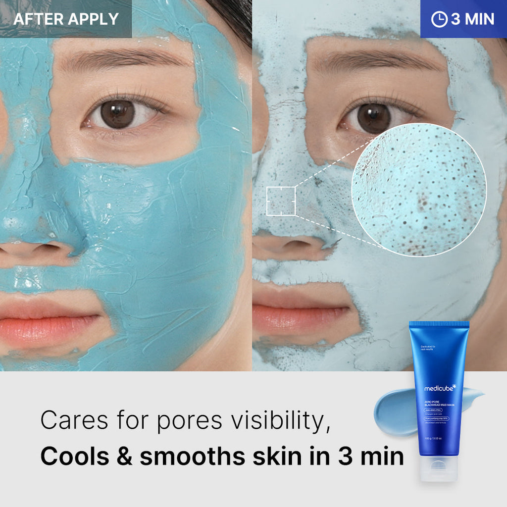 [Subscr.] Zero Pore Blackhead Mud Mask - Fresh Face Balancing Toner