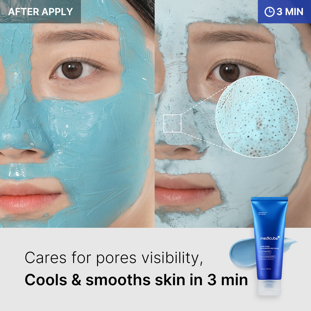 [Subscr.] Zero Pore Blackhead Mud Mask - Fresh Face Balancing Toner