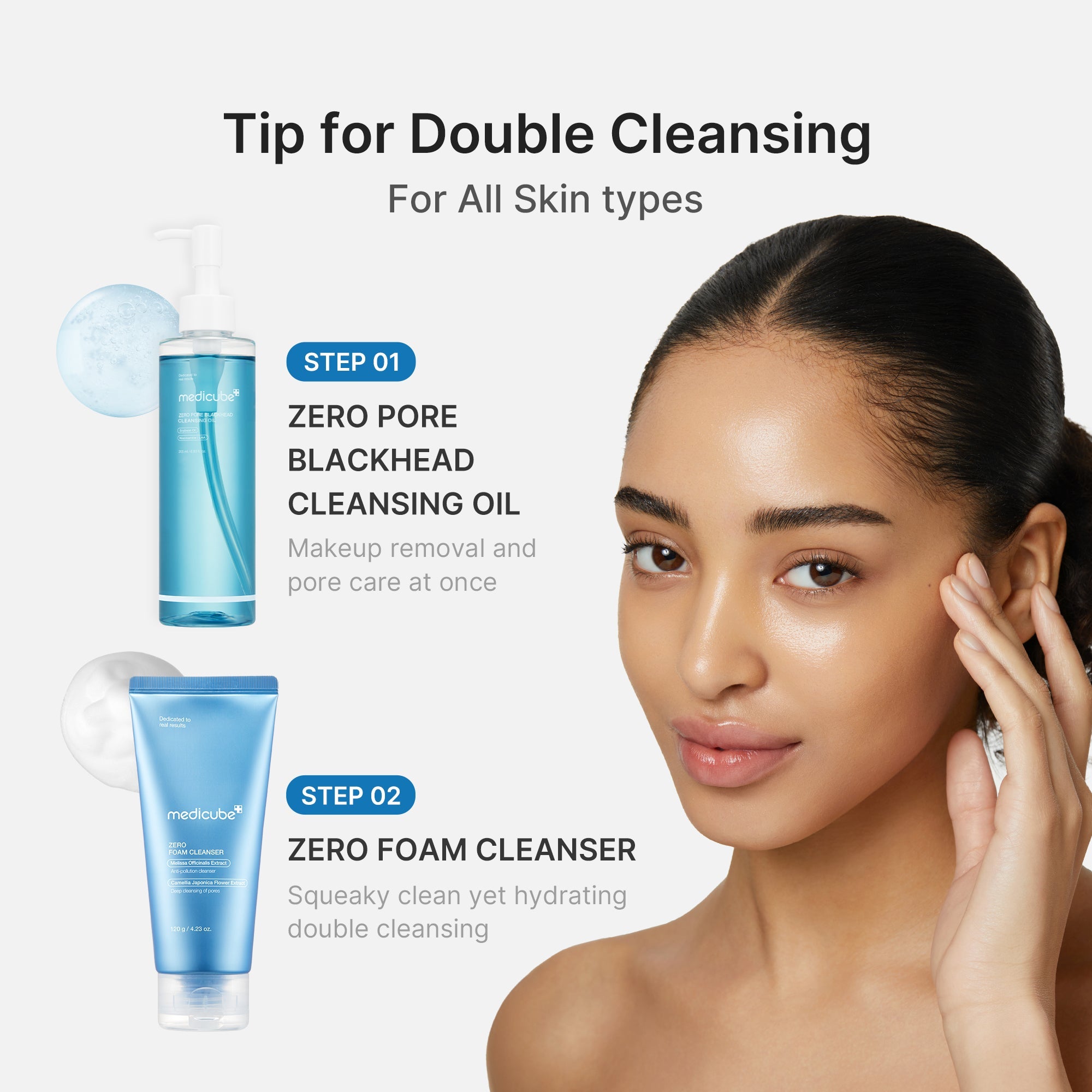 [GIFT] Zero Pore Blackhead Deep Cleansing Oil - Dewy Toner Pads