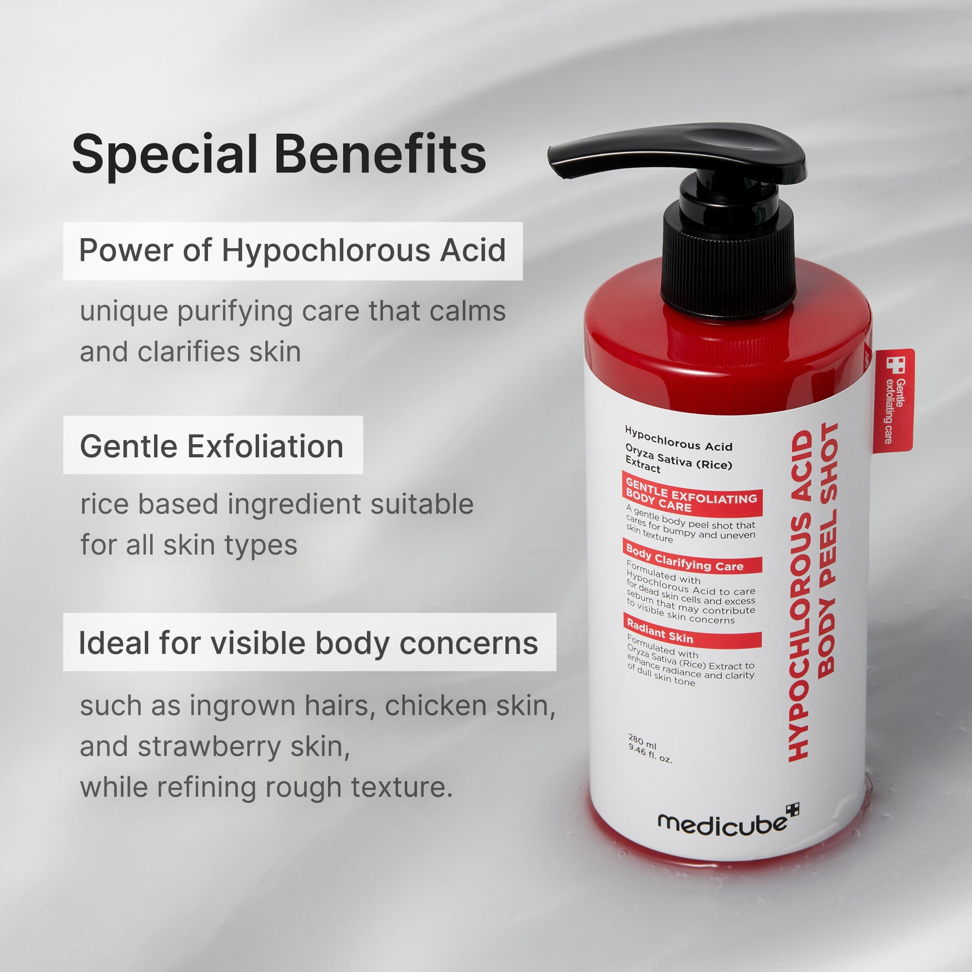 Hypochlorous Acid Rice Body Peel Shot - Modern Pore Care