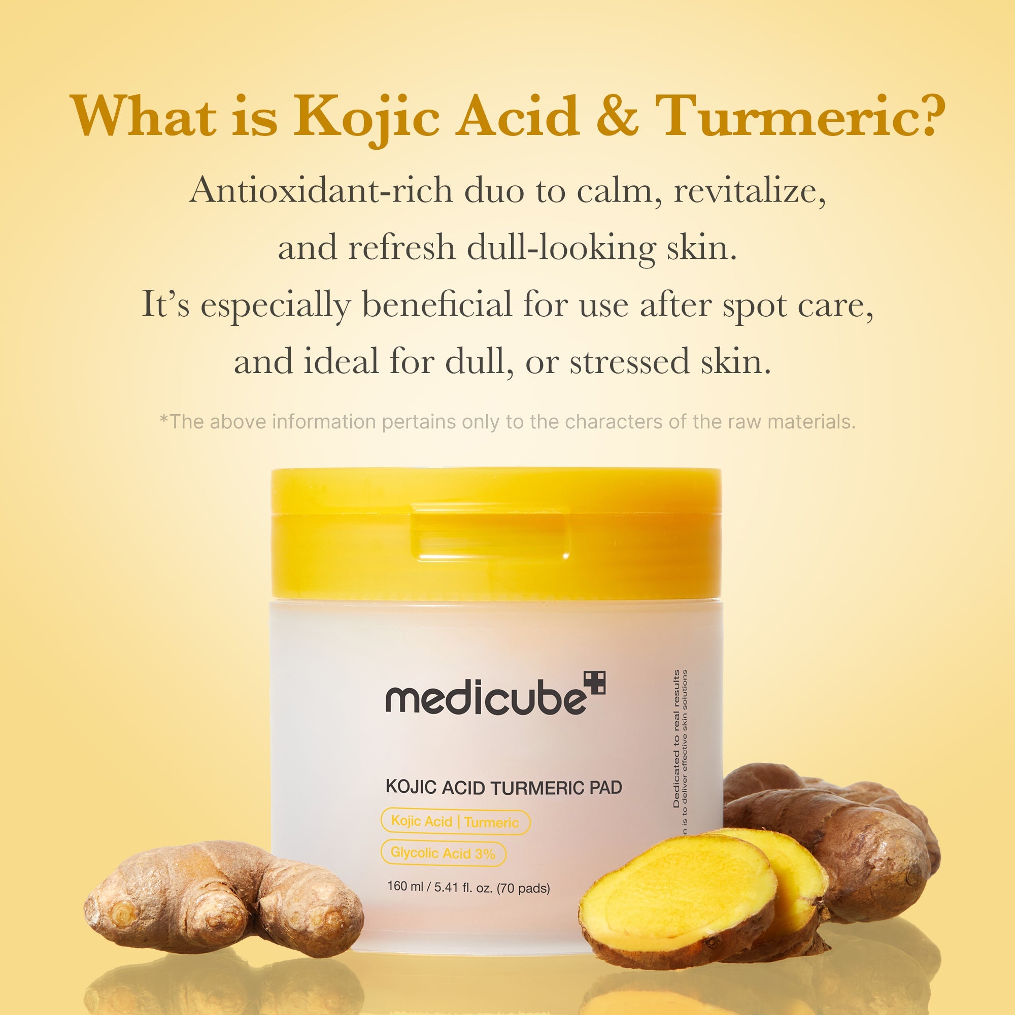 [GIFT] Kojic Acid Tumeric Toner Pad - Soft Touch Cream Cleanser