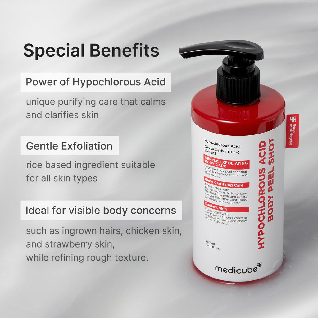 [GIFT] Hypochlorous Acid Rice Body Peel Shot - Balanced Ampoule Serum