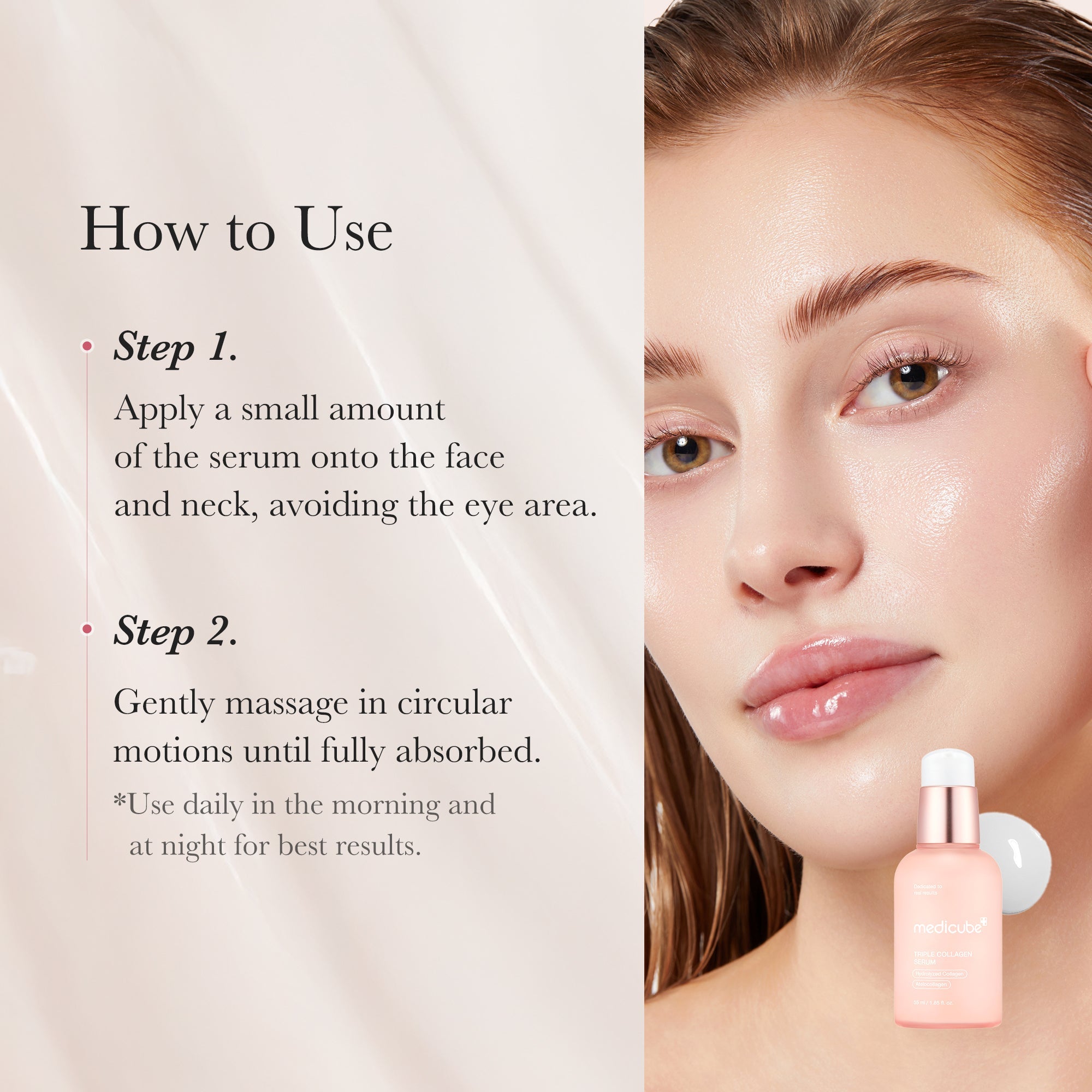 Triple Collagen Serum - Lightweight Toner Pads