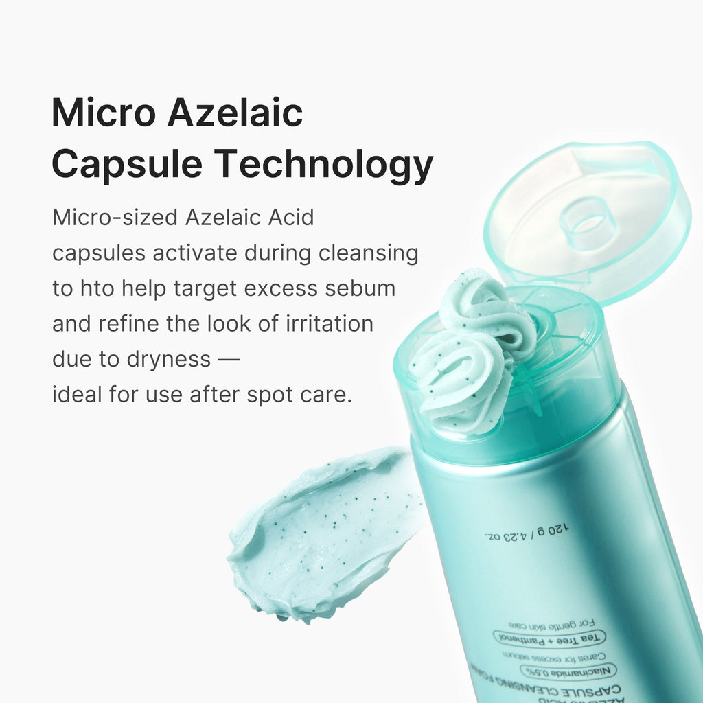 Azelaic Acid Capsule Foam Cleanser - Balanced Pore Care