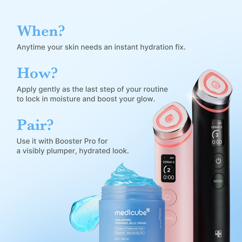 Hyaluronic Ceramide Moisturizing Jelly Cream - Minimal Foam Cleanser