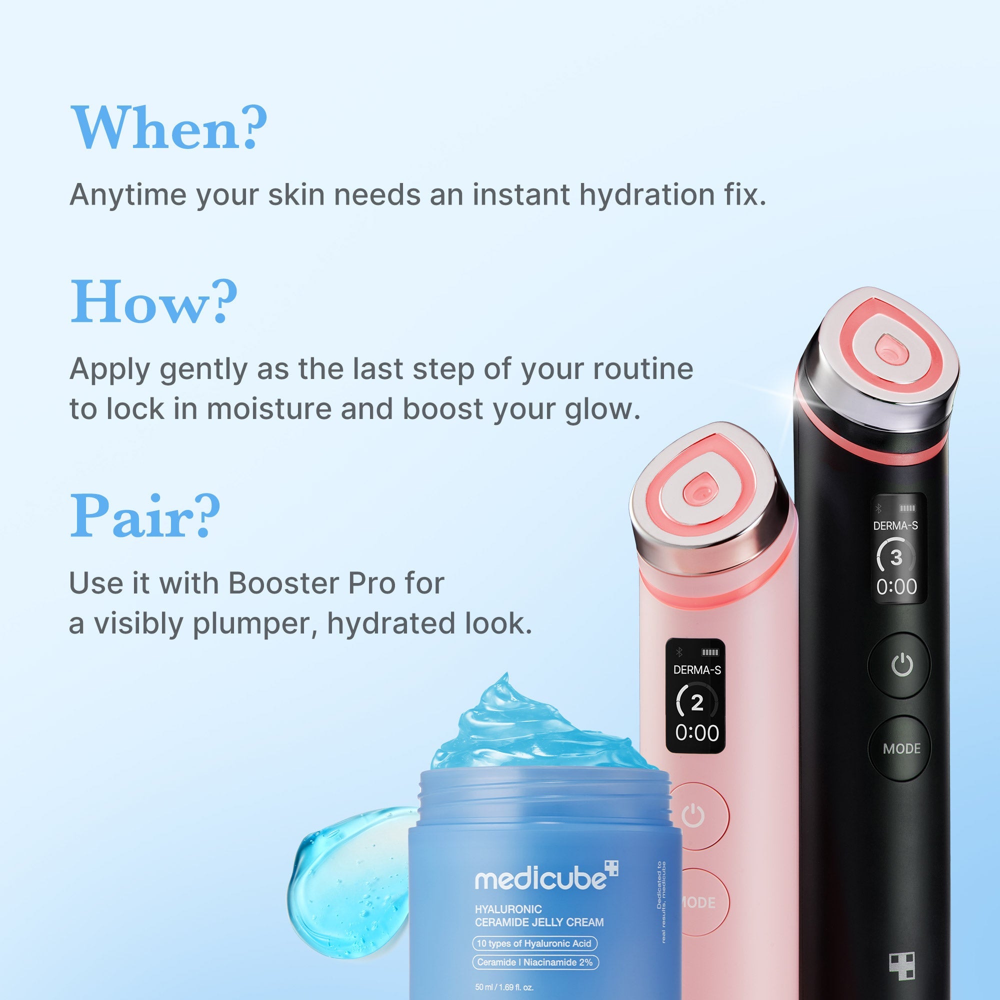 Hyaluronic Ceramide Moisturizing Jelly Cream - Minimal Foam Cleanser