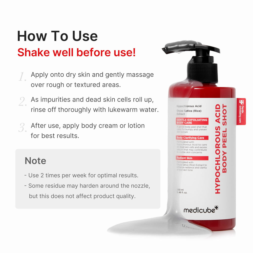 Hypochlorous Acid Rice Body Peel Shot - Modern Pore Care