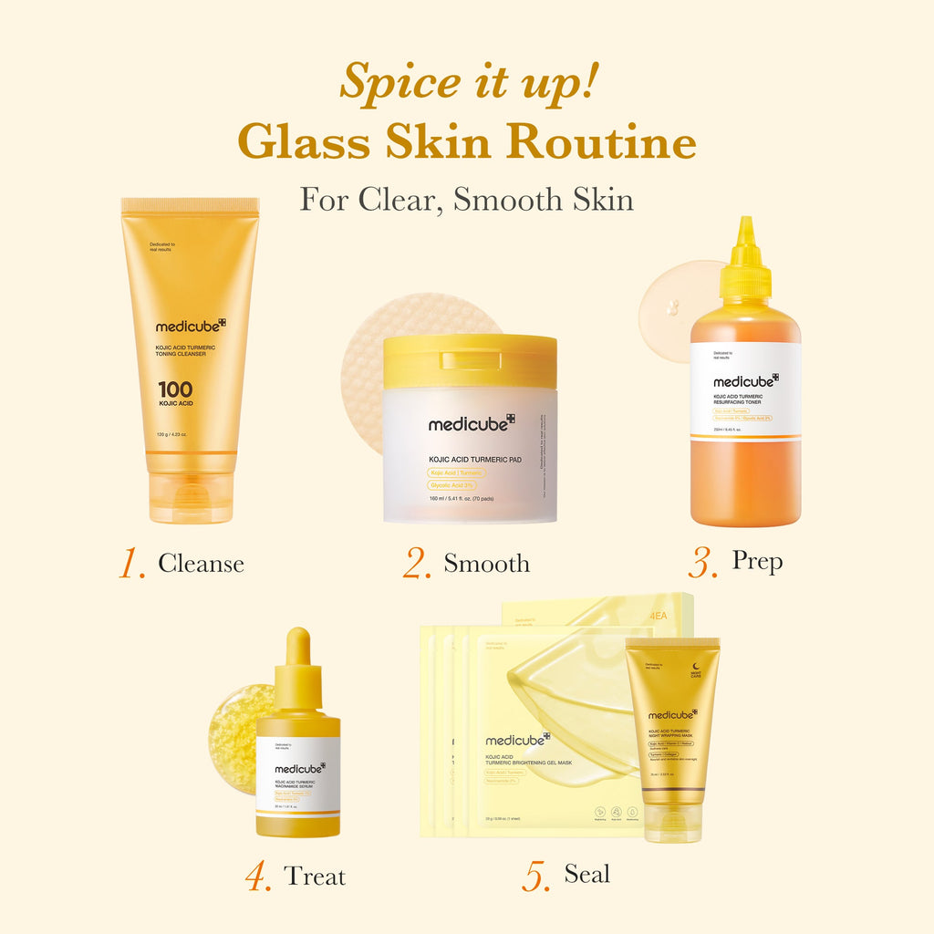 [Subscr.] Kojic Acid Tumeric Toner Pad - Gentle Balancing Toner