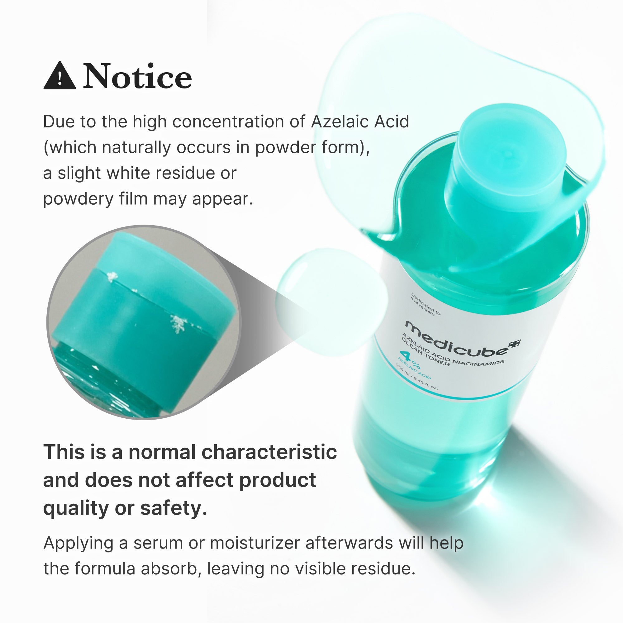 Azelaic Acid Niacinamide Clarifying Toner - Simple Exfoliating Pads