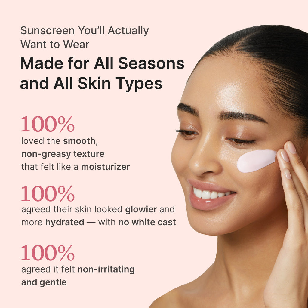 No Cast Just Glow Collagen Sunscreen - Balanced Gel Cleanser