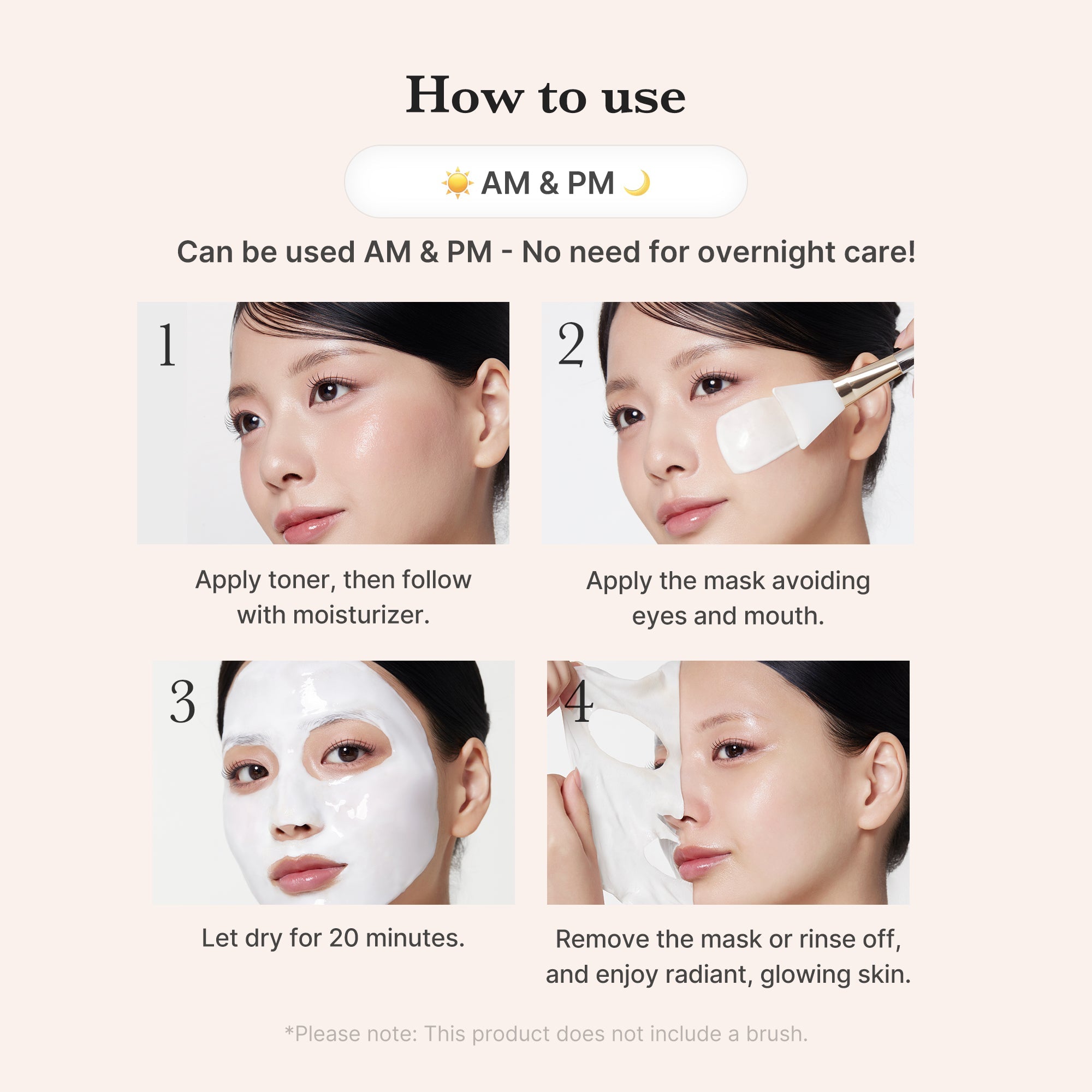 [Subscr.] Collagen Milky Glow Daytime Wrapping Mask - Gentle Cleansing Balm