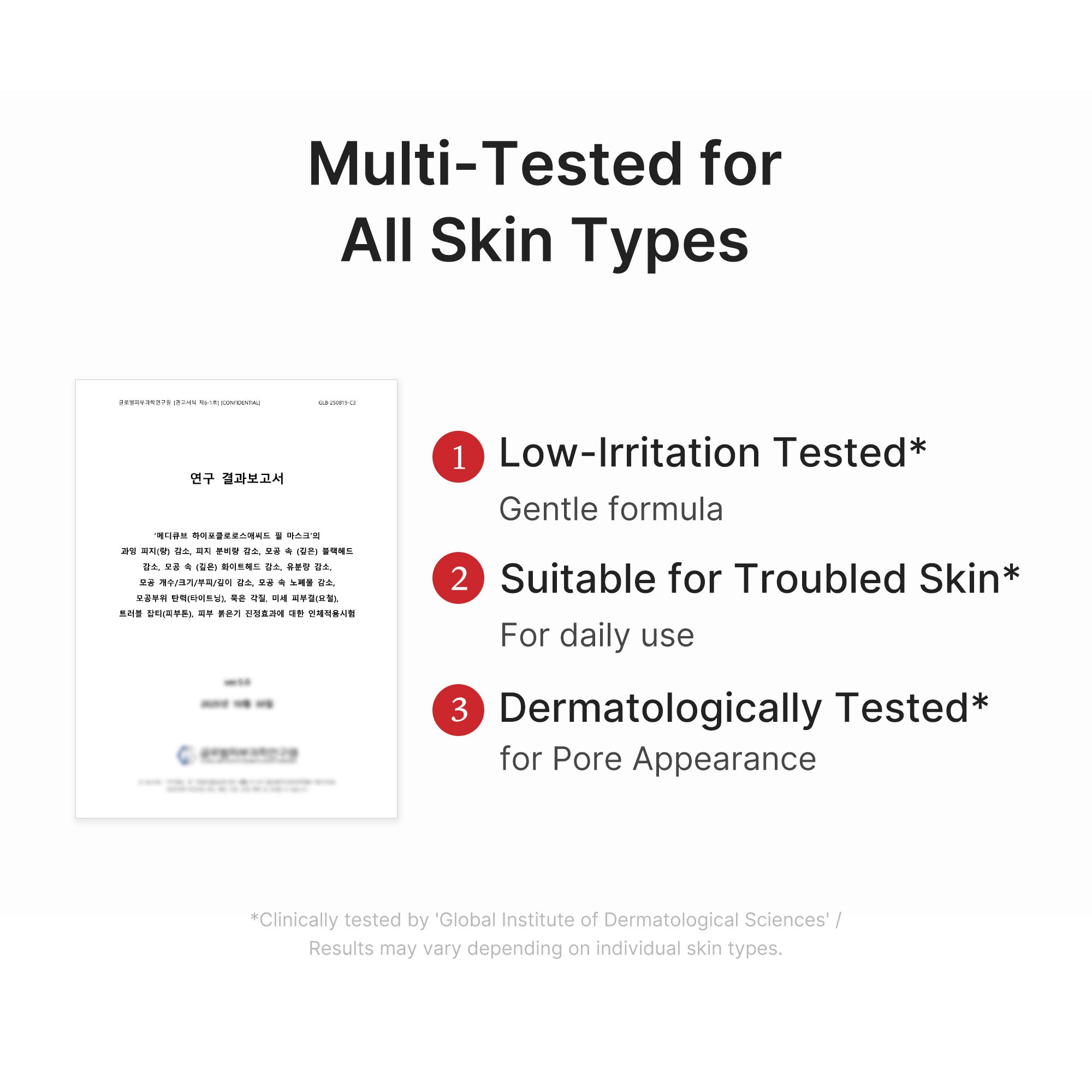 Hypochlorous Acid Peel Mask - Minimal Facial Cream