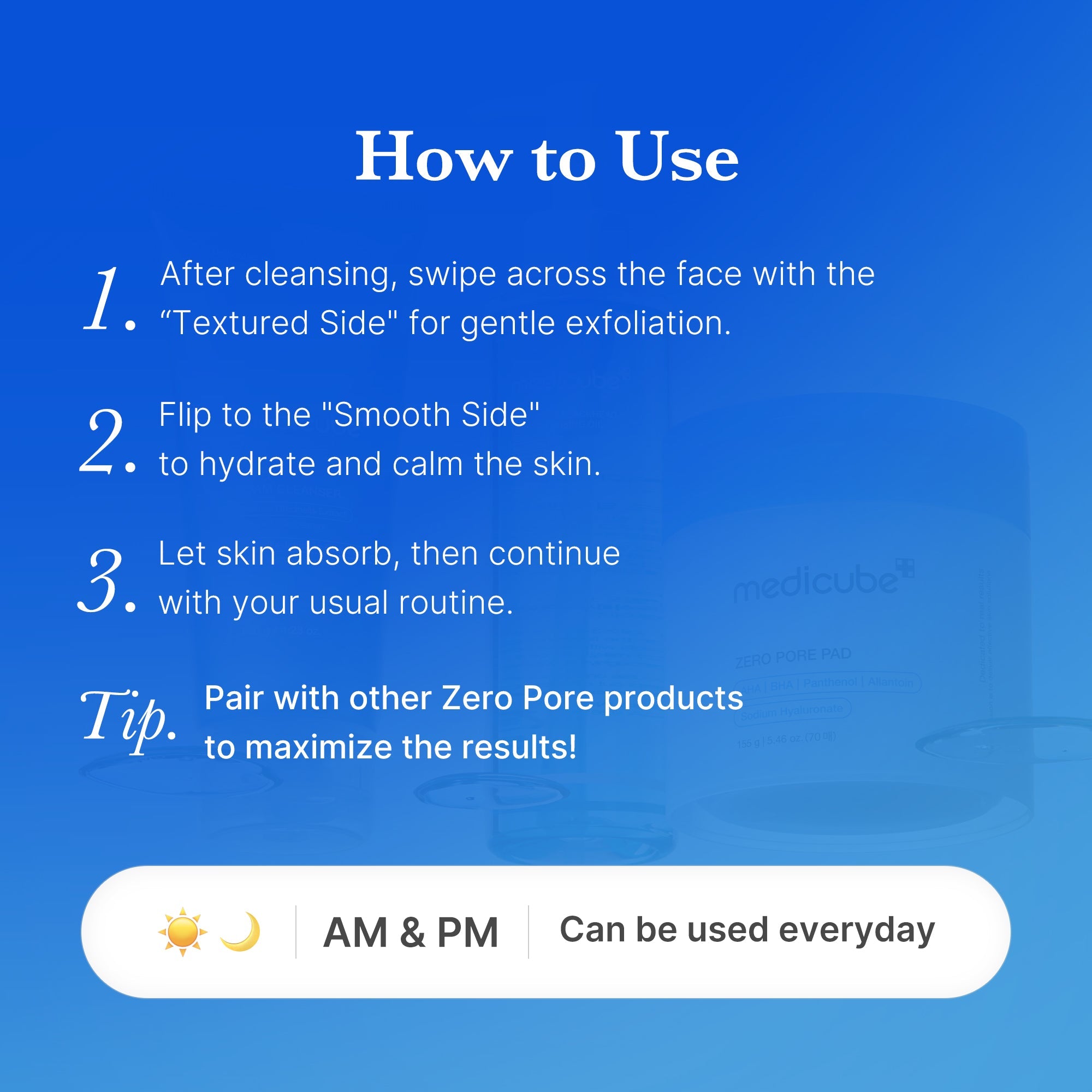 [GIFT] Zero Pore Pads 2.0 - Travel Ready Moisture Cream