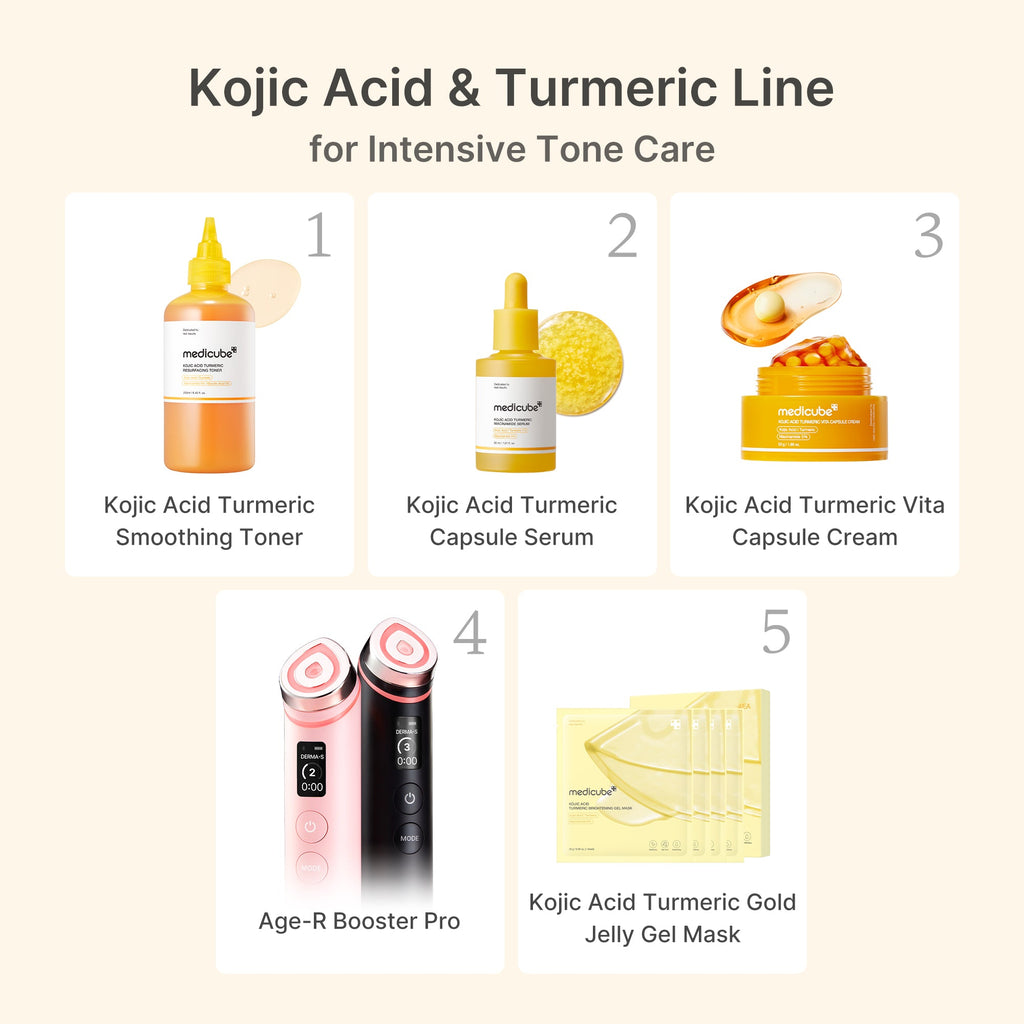Kojic Acid Turmeric Vita Capsule Cream - Self Care Cushion Pads