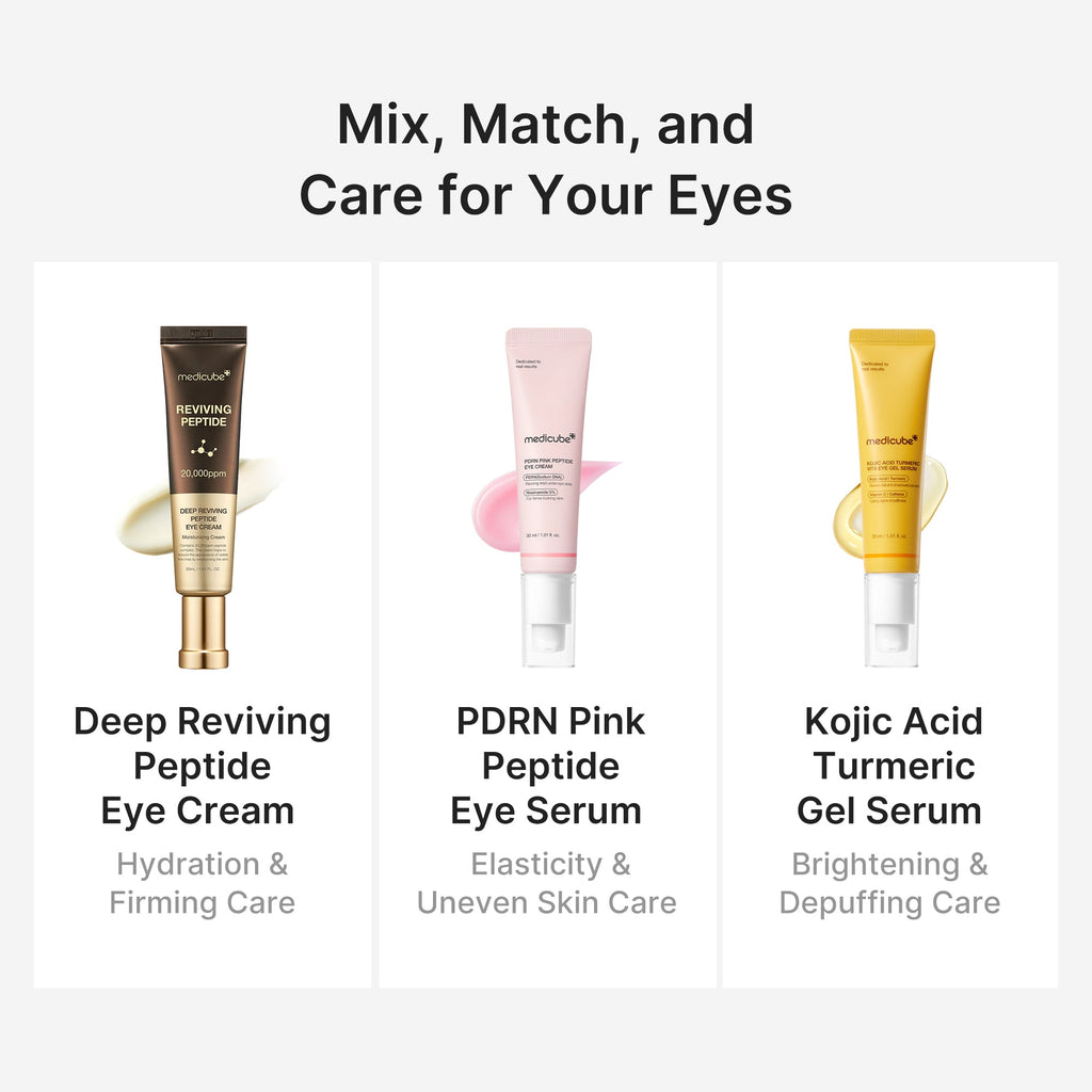 Kojic Acid Tumeric Eye Gel Serum - Glow Ready Sheet Mask