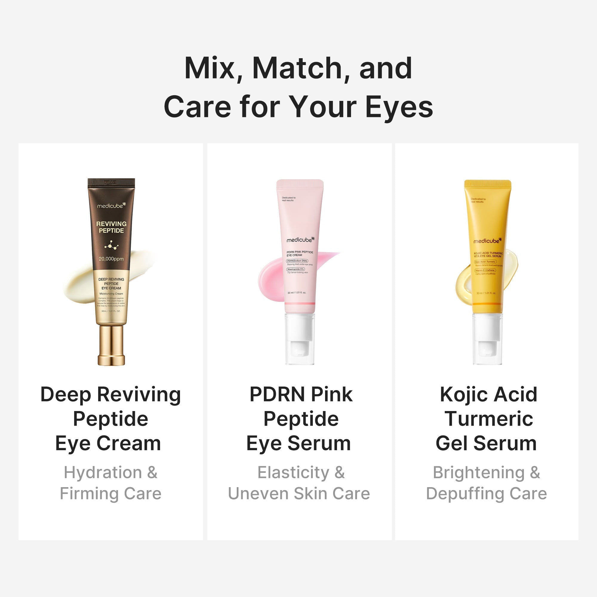 Kojic Acid Tumeric Eye Gel Serum - Glow Ready Sheet Mask