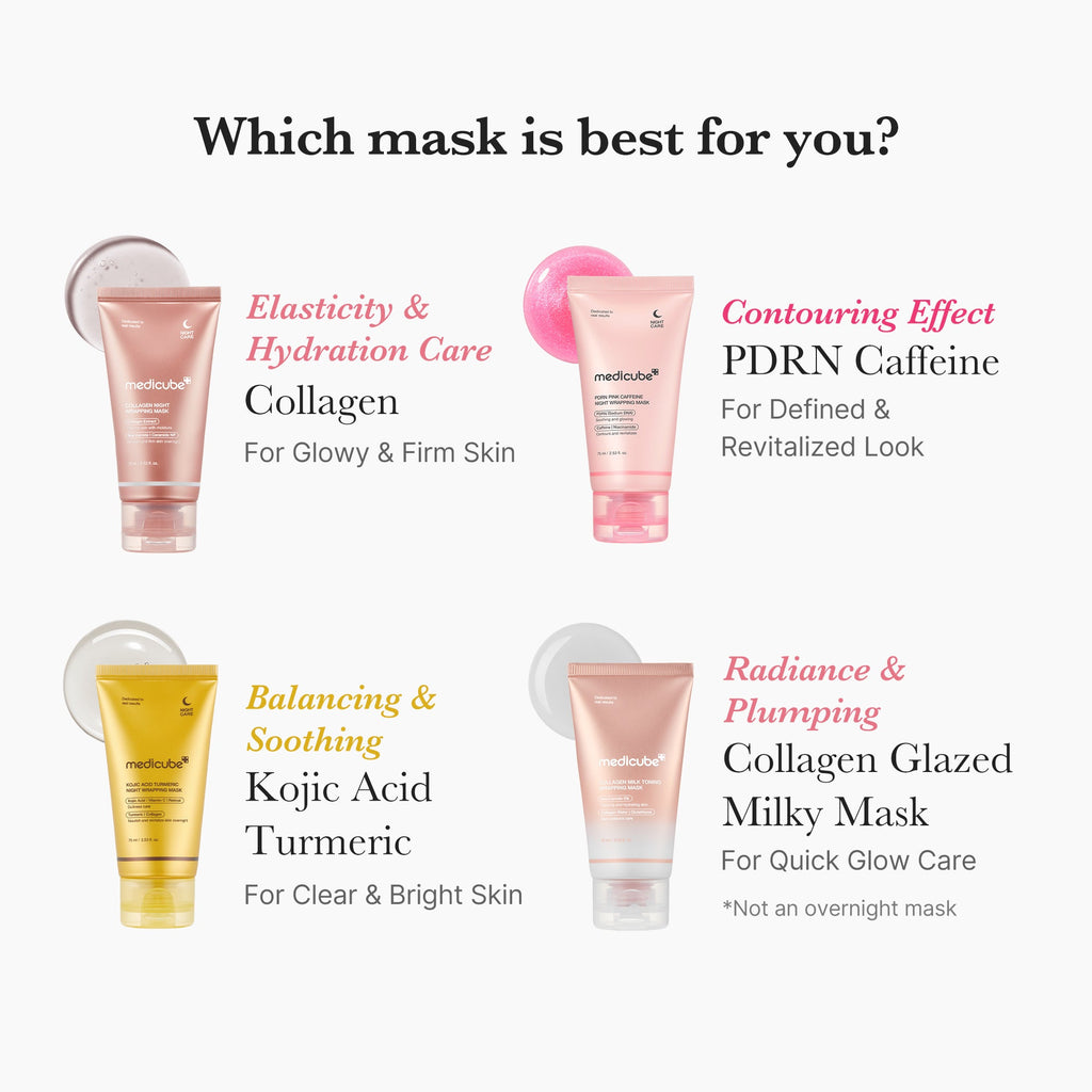 Collagen Milky Glow Daytime Wrapping Mask - Radiant Facial Serum
