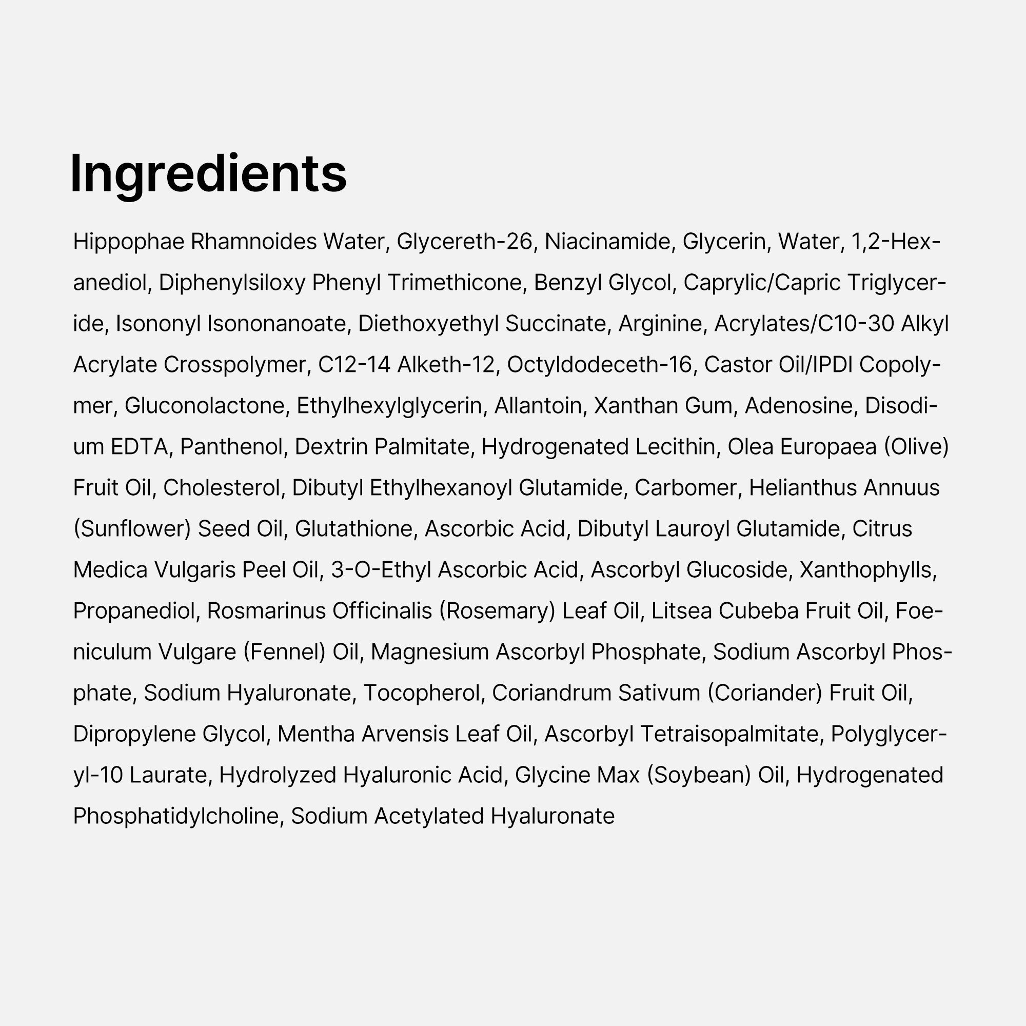 Deep Vitamin C Capsule Serum - Minimal Sheet Mask