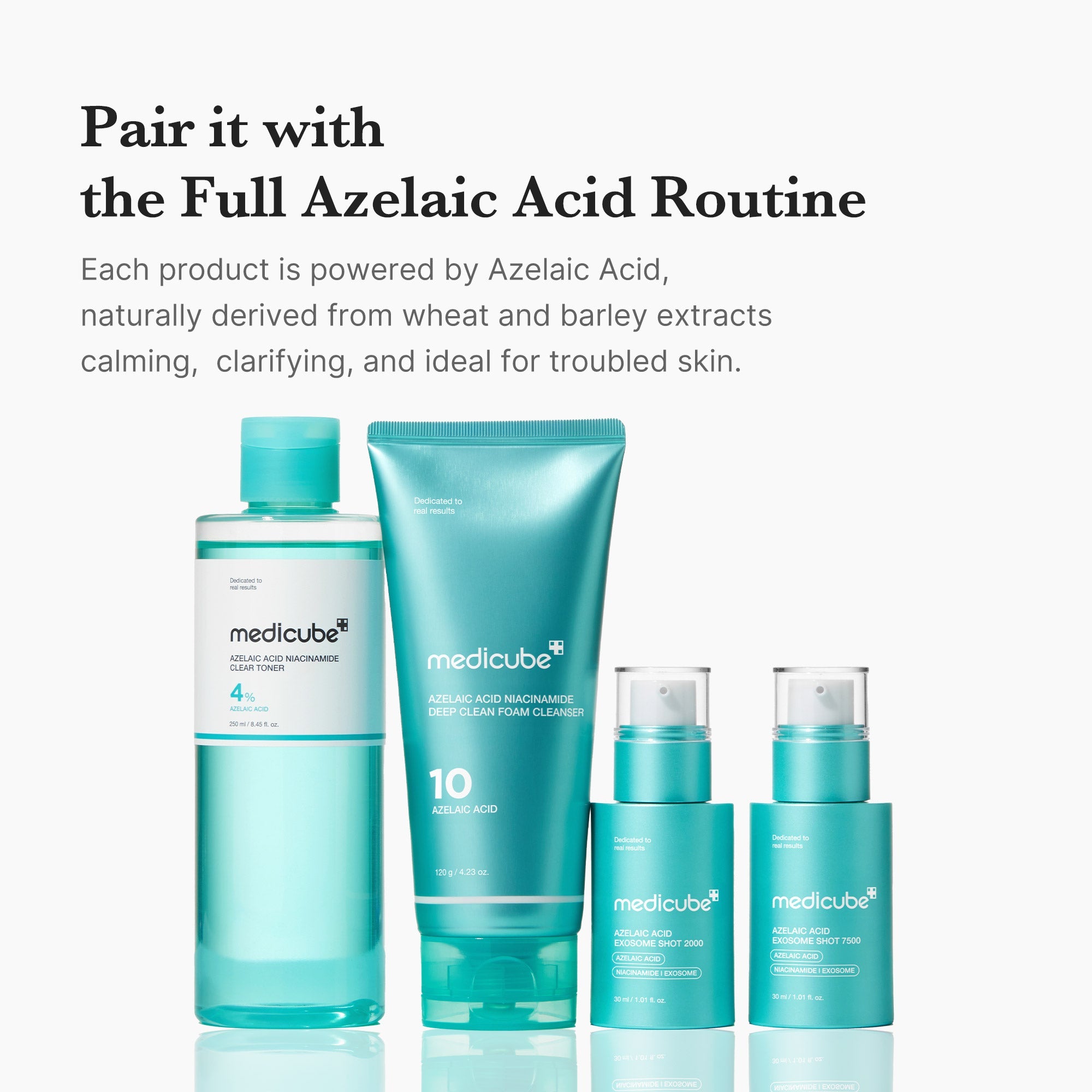 Azelaic Acid Niacinamide Clarifying Toner - Simple Exfoliating Pads